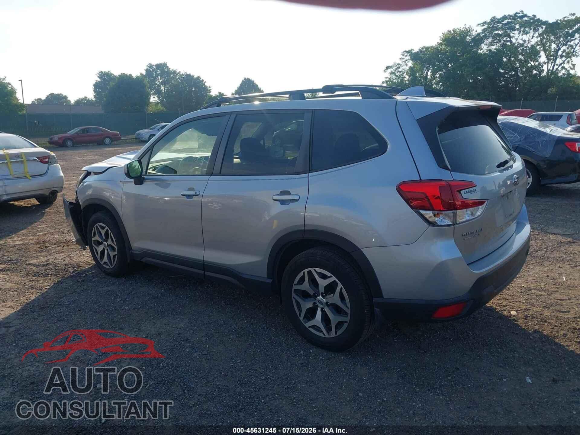 SUBARU FORESTER 2019 - JF2SKAGCXKH452844