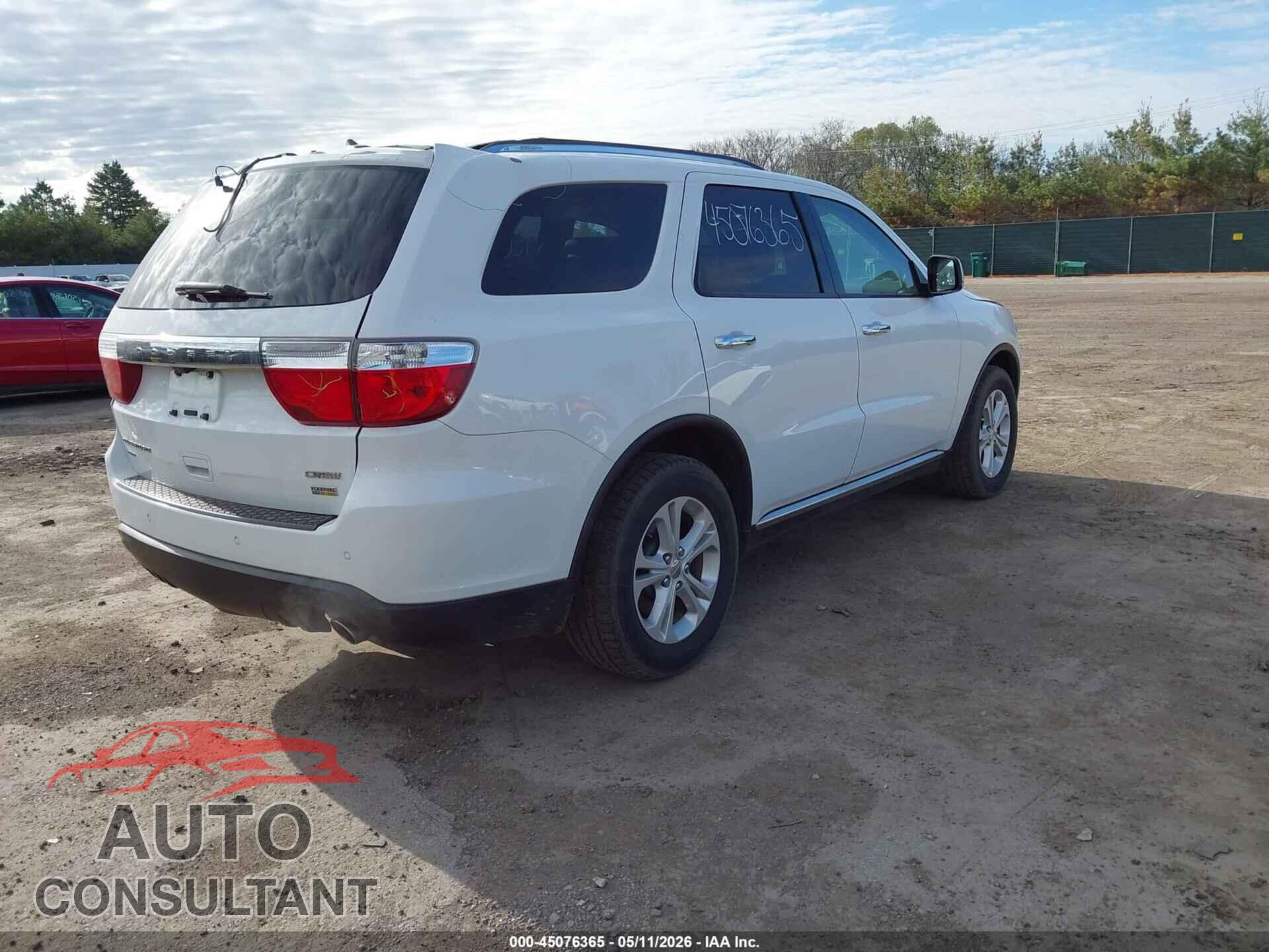 DODGE DURANGO 2013 - 1C4RDJDG3DC674849