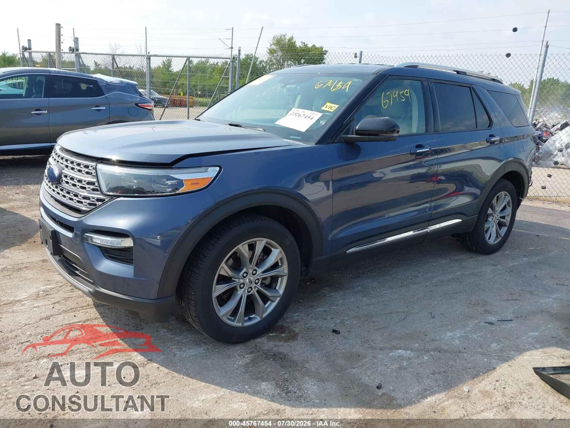 FORD EXPLORER 2021 - 1FMSK8FH7MGC25698