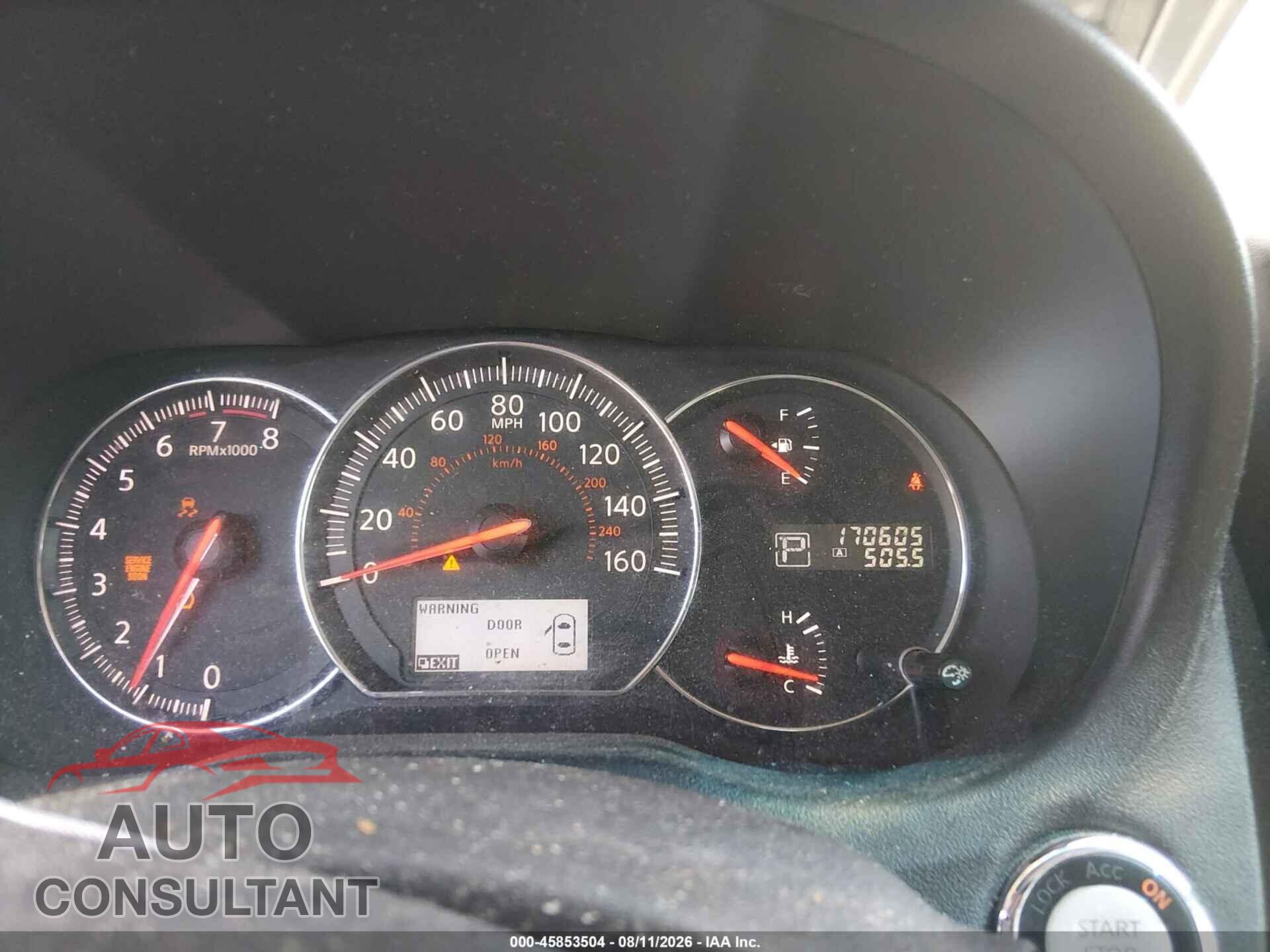 NISSAN MAXIMA 2012 - 1N4AA5AP7CC807635