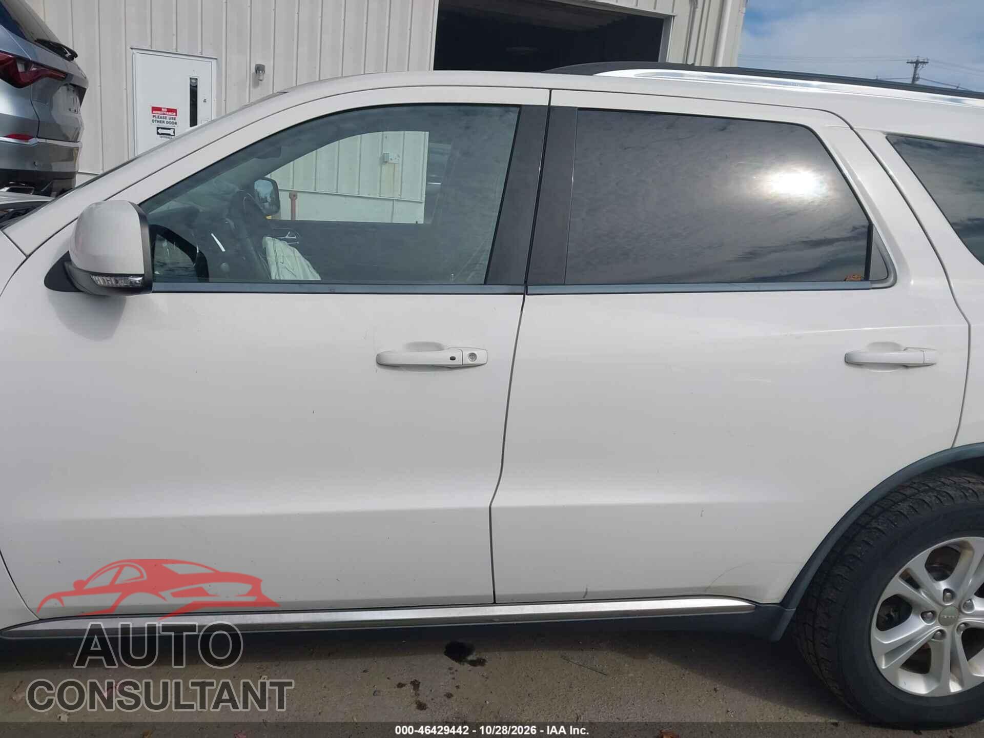 DODGE DURANGO 2012 - 1C4RDJDG0CC121204