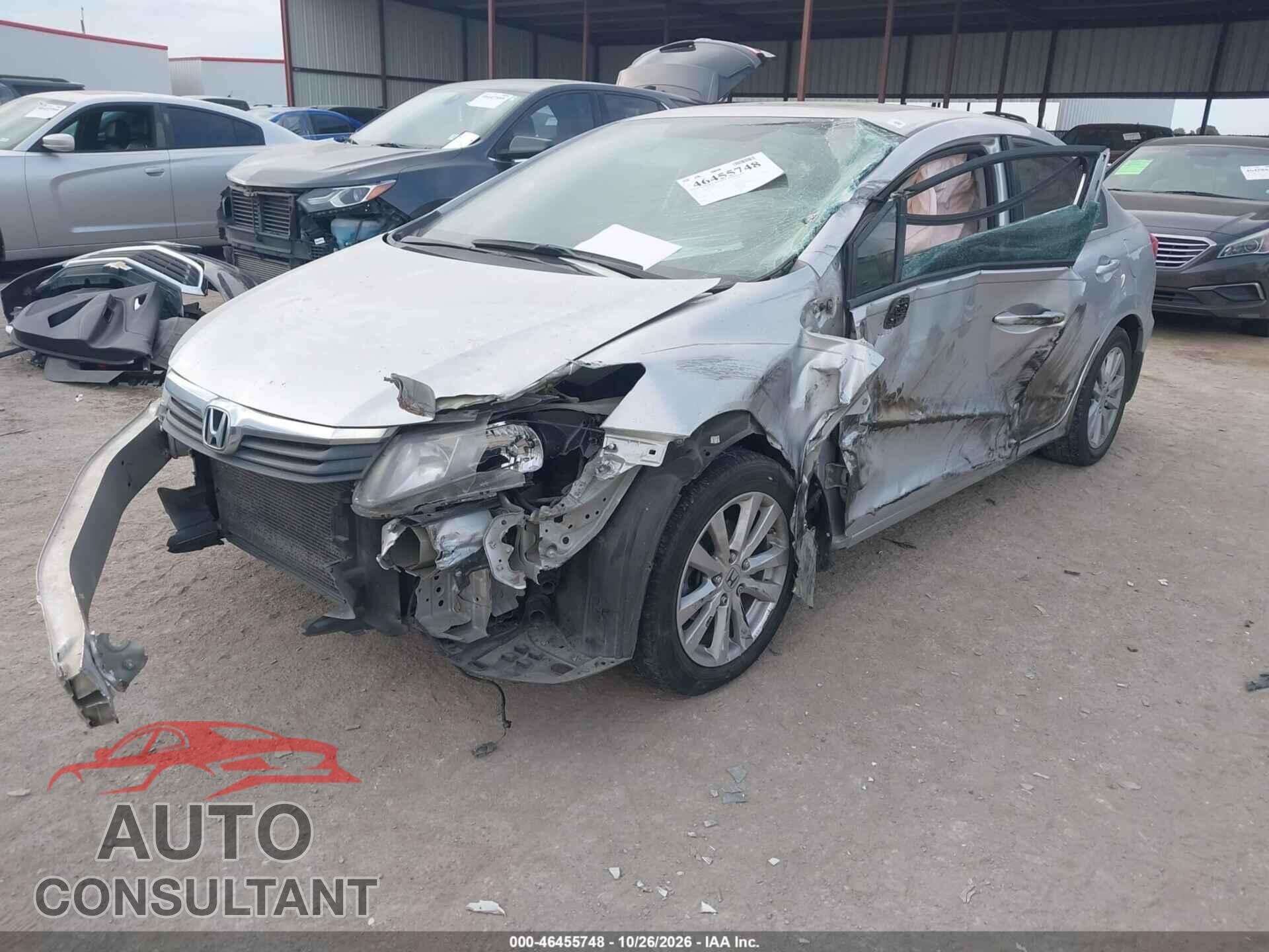 HONDA CIVIC 2012 - 2HGFB2F99CH32H914