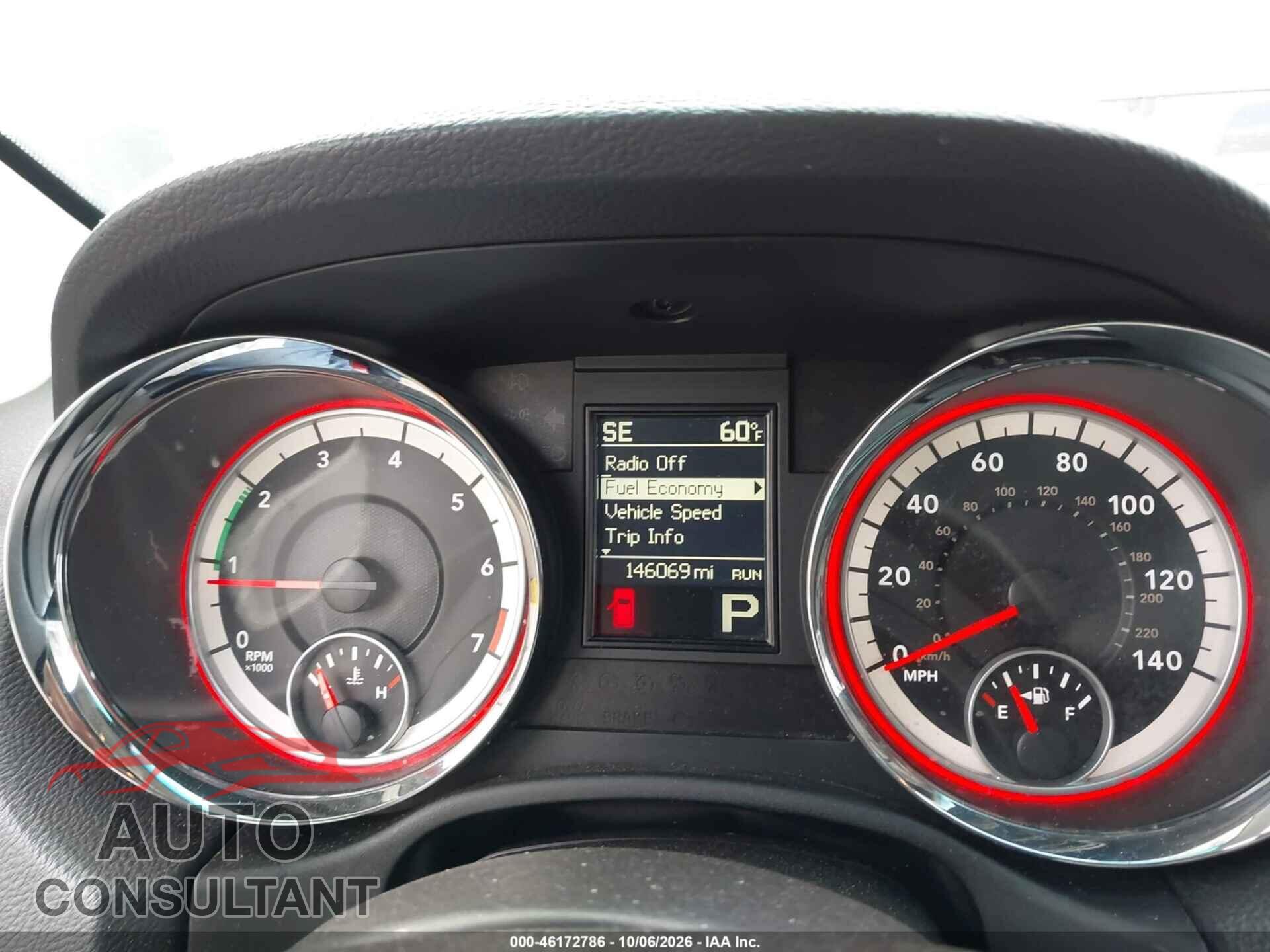 DODGE DURANGO 2013 - 1C4RDJDG2DC691285