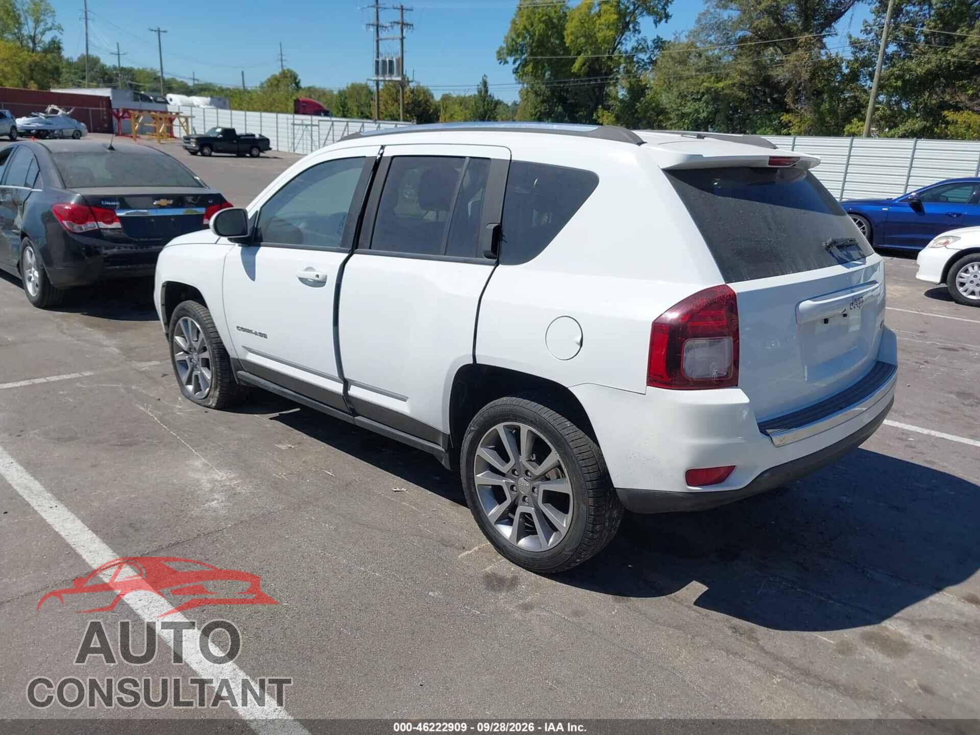 JEEP COMPASS 2017 - 1C4NJCEA1HD118407
