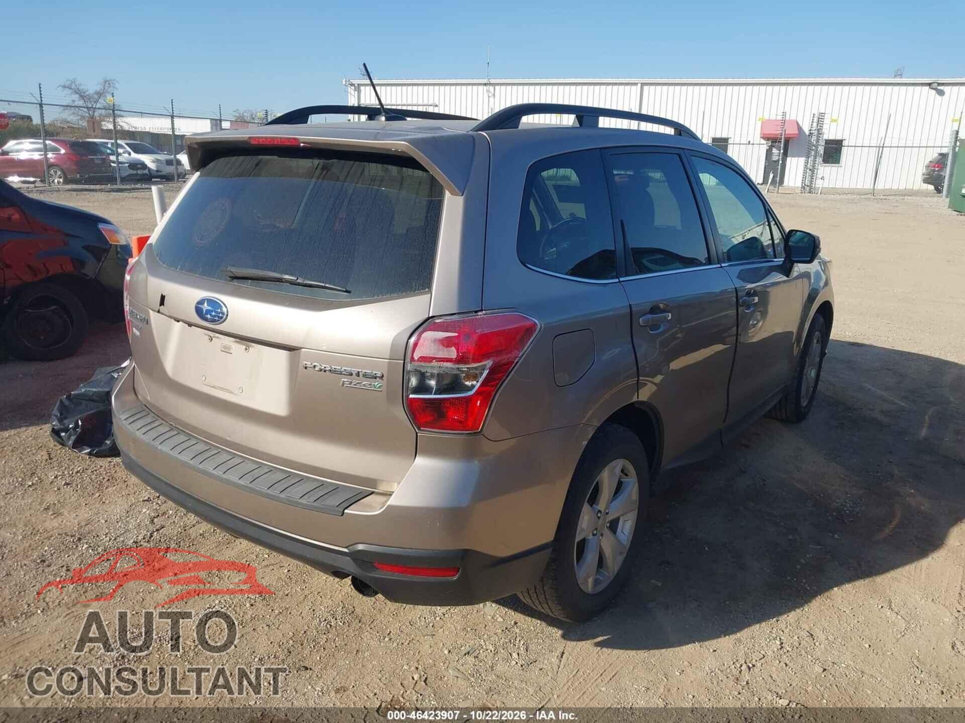 SUBARU FORESTER 2014 - JF2SJAMC0EH558859