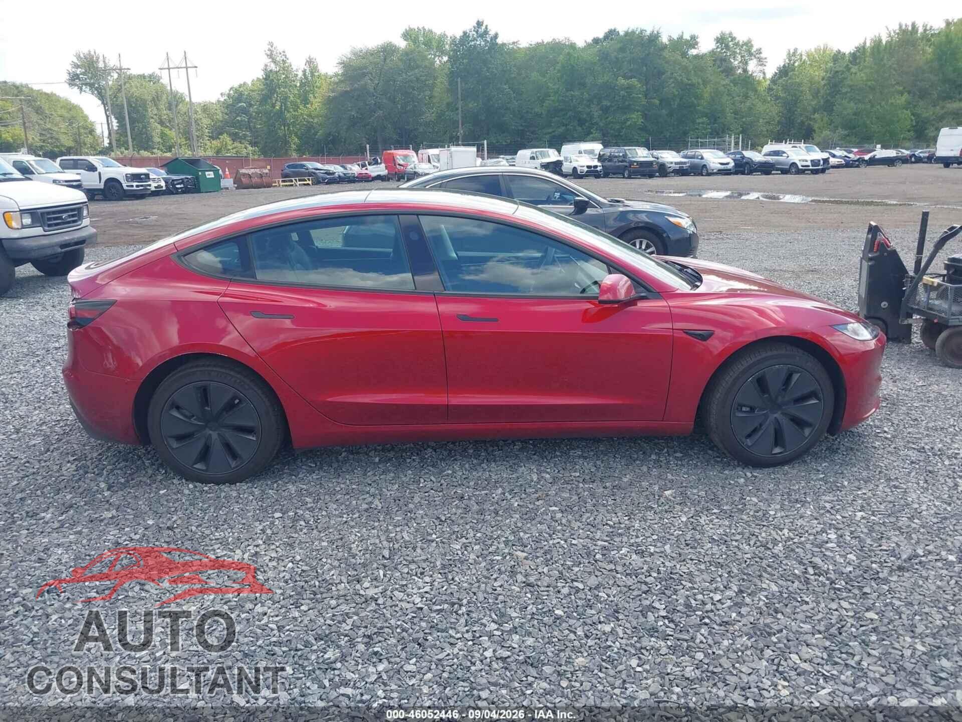 TESLA MODEL 3 2025 - 5YJ3E1EA5SF901309
