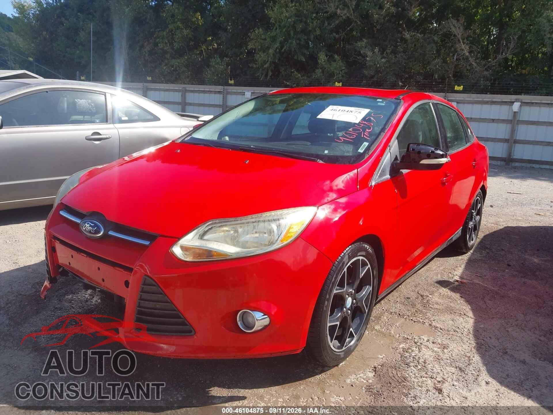 FORD FOCUS 2013 - 1FADP3F22DL137345