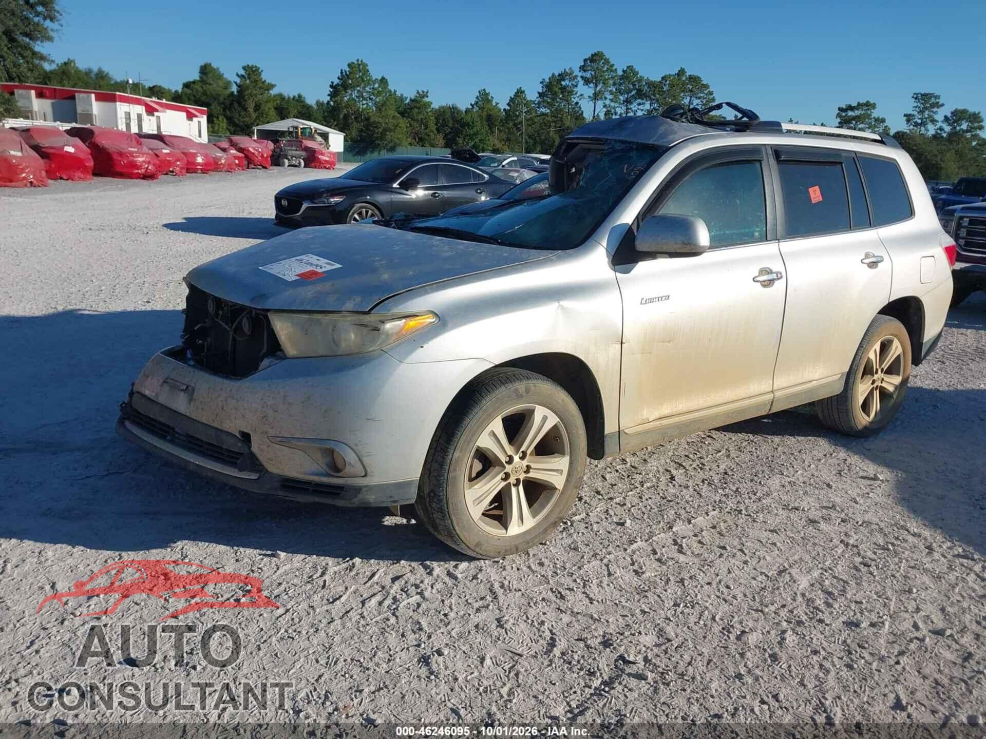 TOYOTA HIGHLANDER 2013 - 5TDYK3EH8DS100606