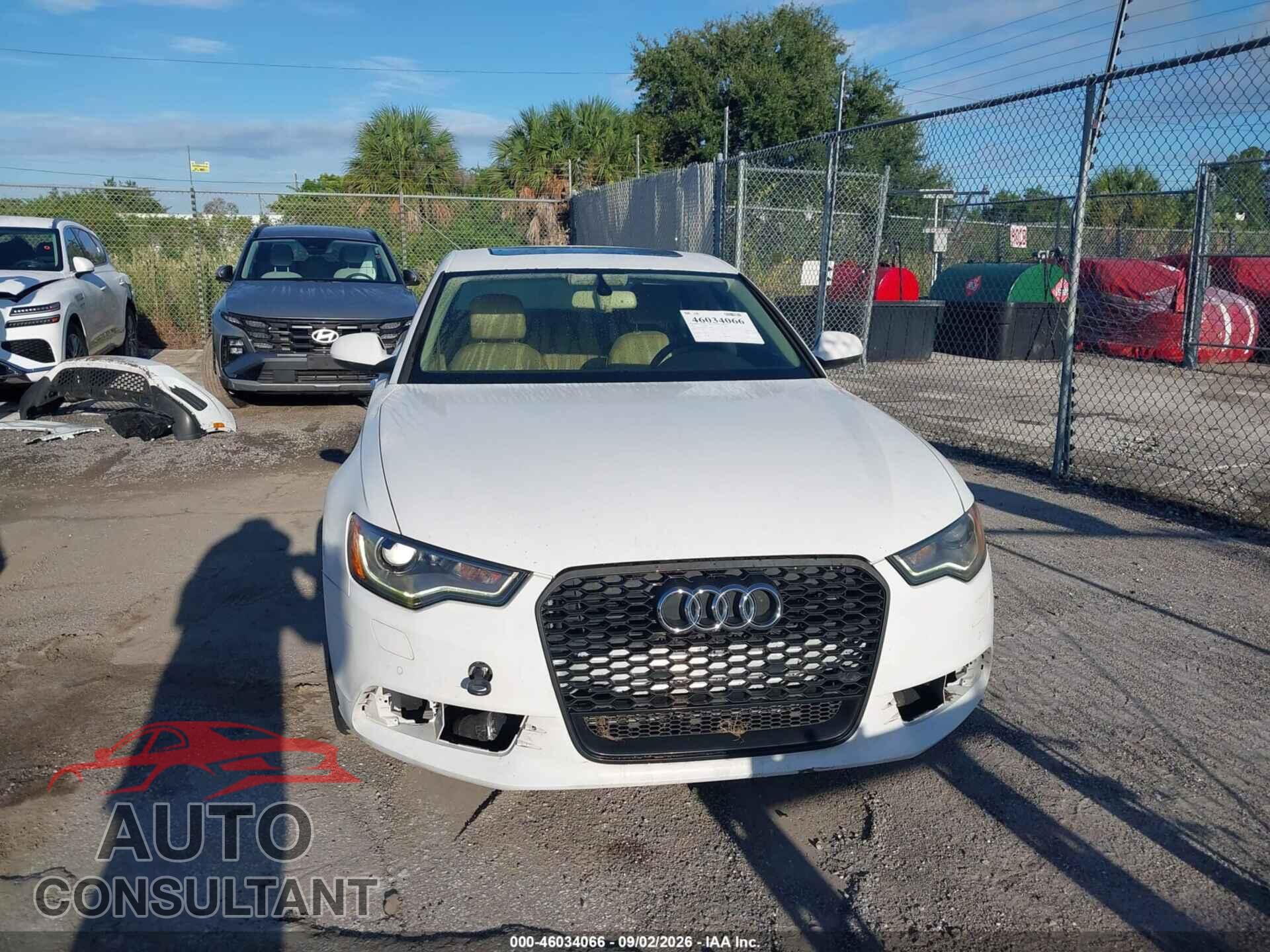 AUDI A6 2012 - WAUDFAFC9CN127048