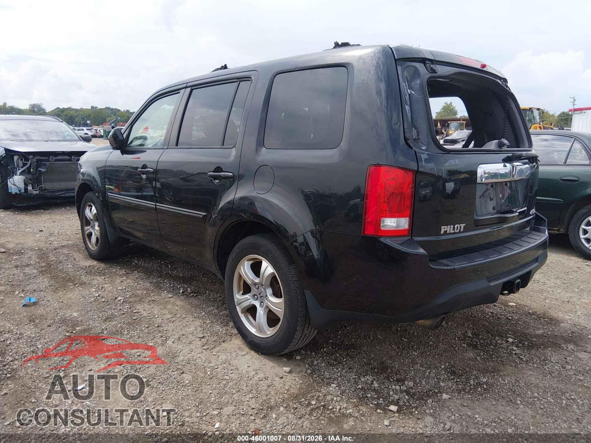 HONDA PILOT 2012 - 5FNYF4H49CB072479
