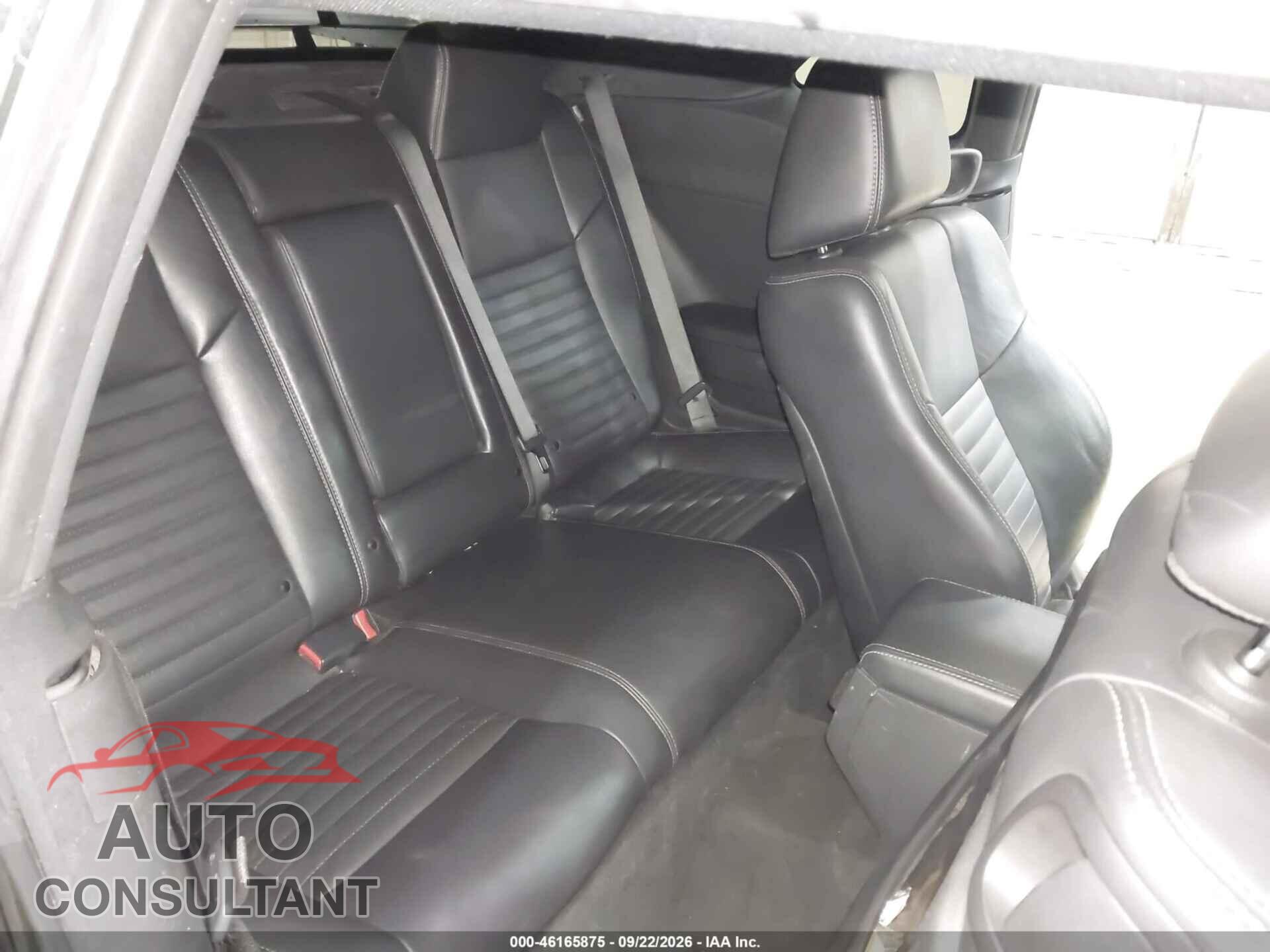 DODGE CHALLENGER 2012 - 2C3CDYAG2CH189363