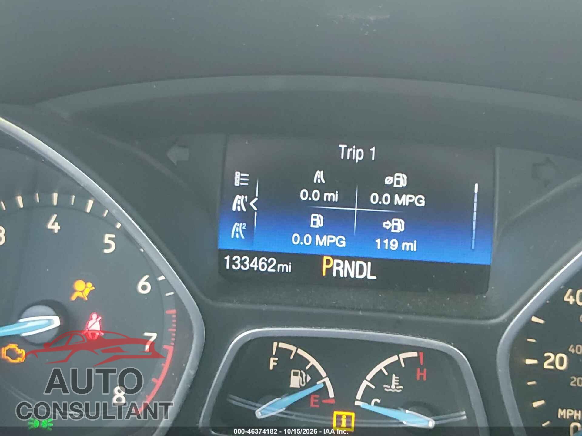 FORD FOCUS 2016 - 1FADP3E21GL233862