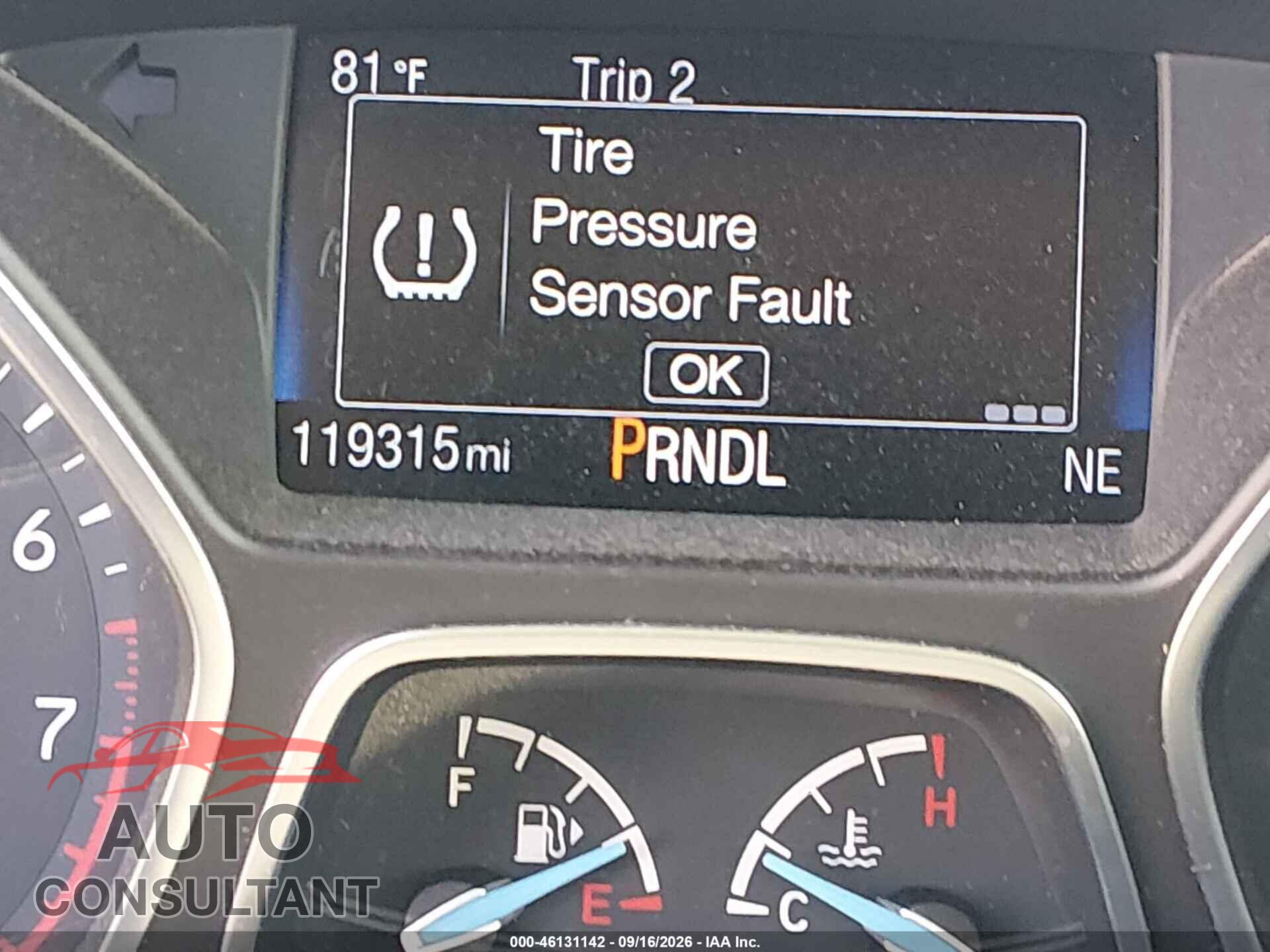 FORD FOCUS 2015 - 1FADP3F20FL258667