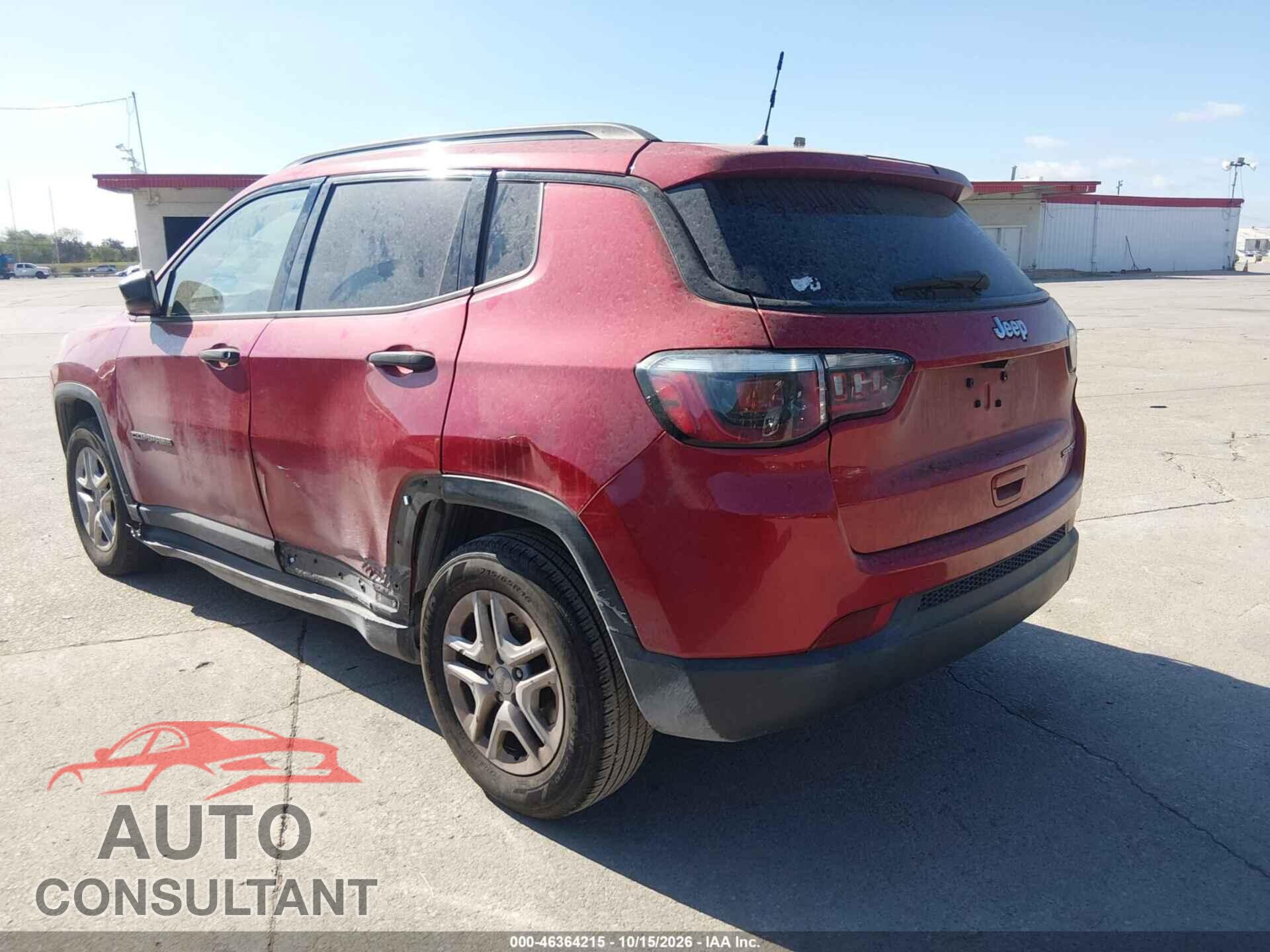 JEEP NEW COMPASS 2017 - 3C4NJCAB8HT659768