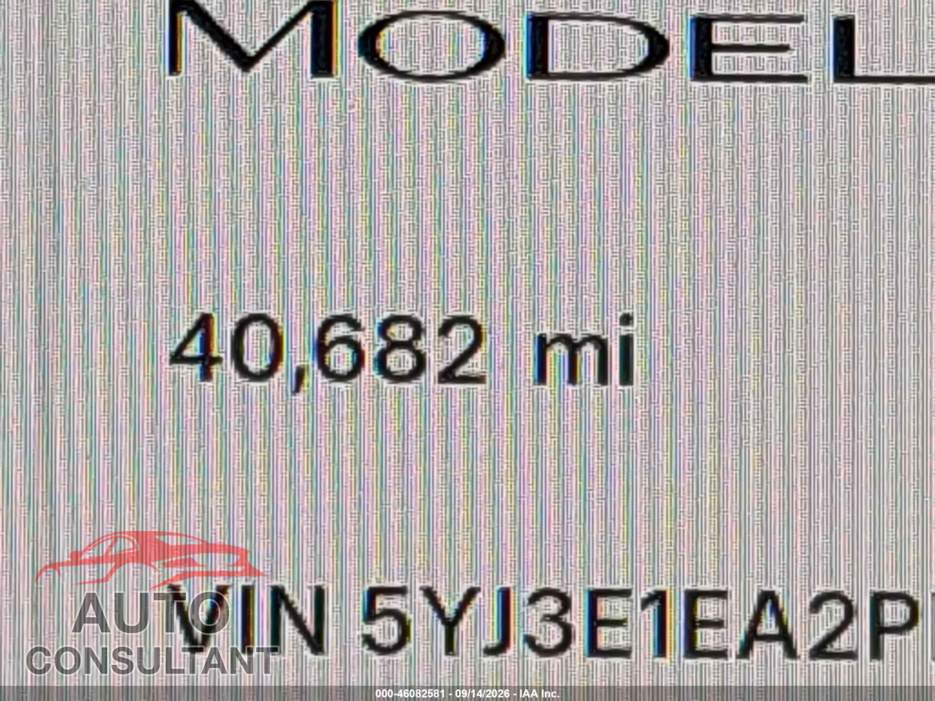 TESLA MODEL 3 2023 - 5YJ3E1EA2PF568736