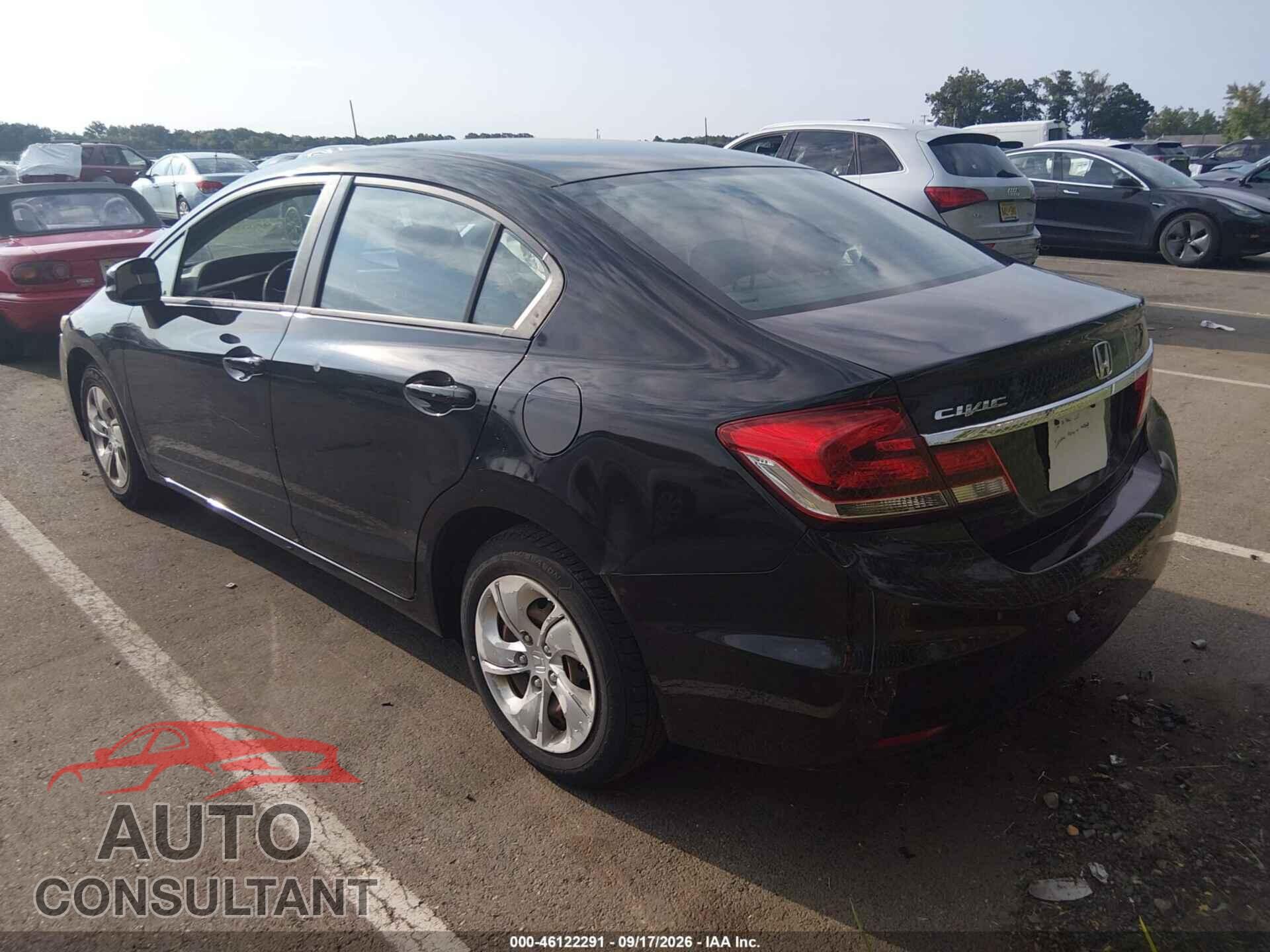 HONDA CIVIC 2013 - 2HGFB2F55DH600731