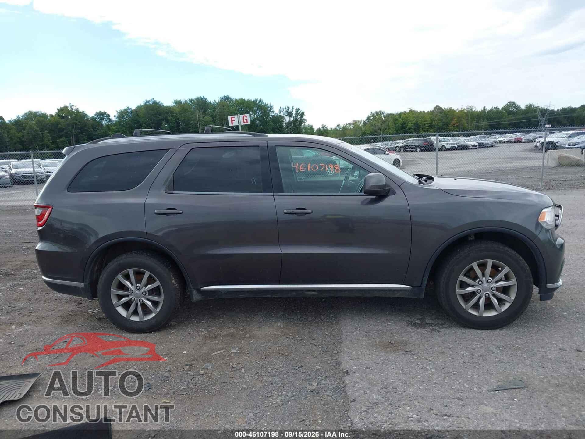 DODGE DURANGO 2017 - 1C4RDJAG1HC619441