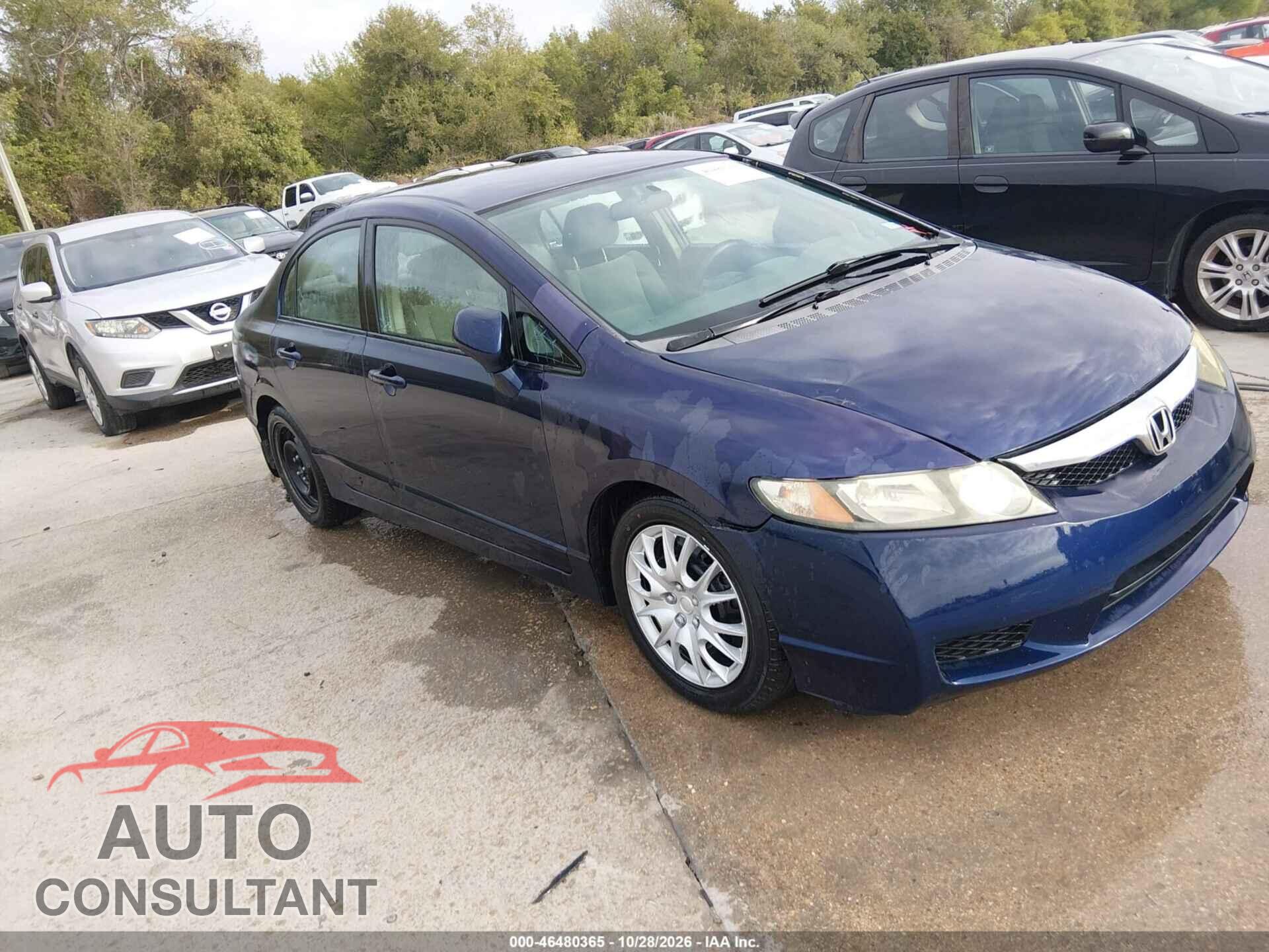 HONDA CIVIC 2009 - 19XFA16599E041876