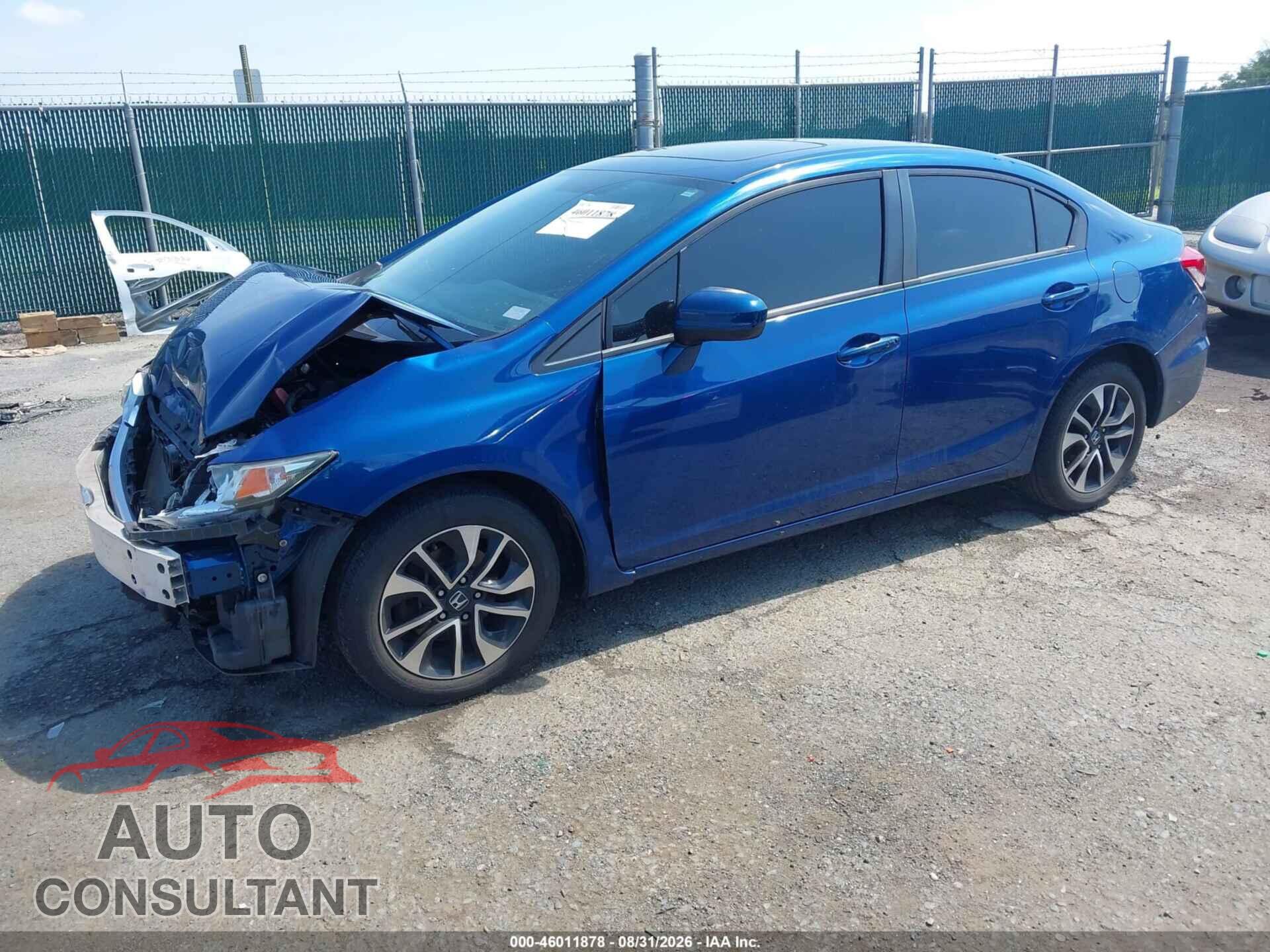 HONDA CIVIC 2015 - 19XFB2F85FE220439