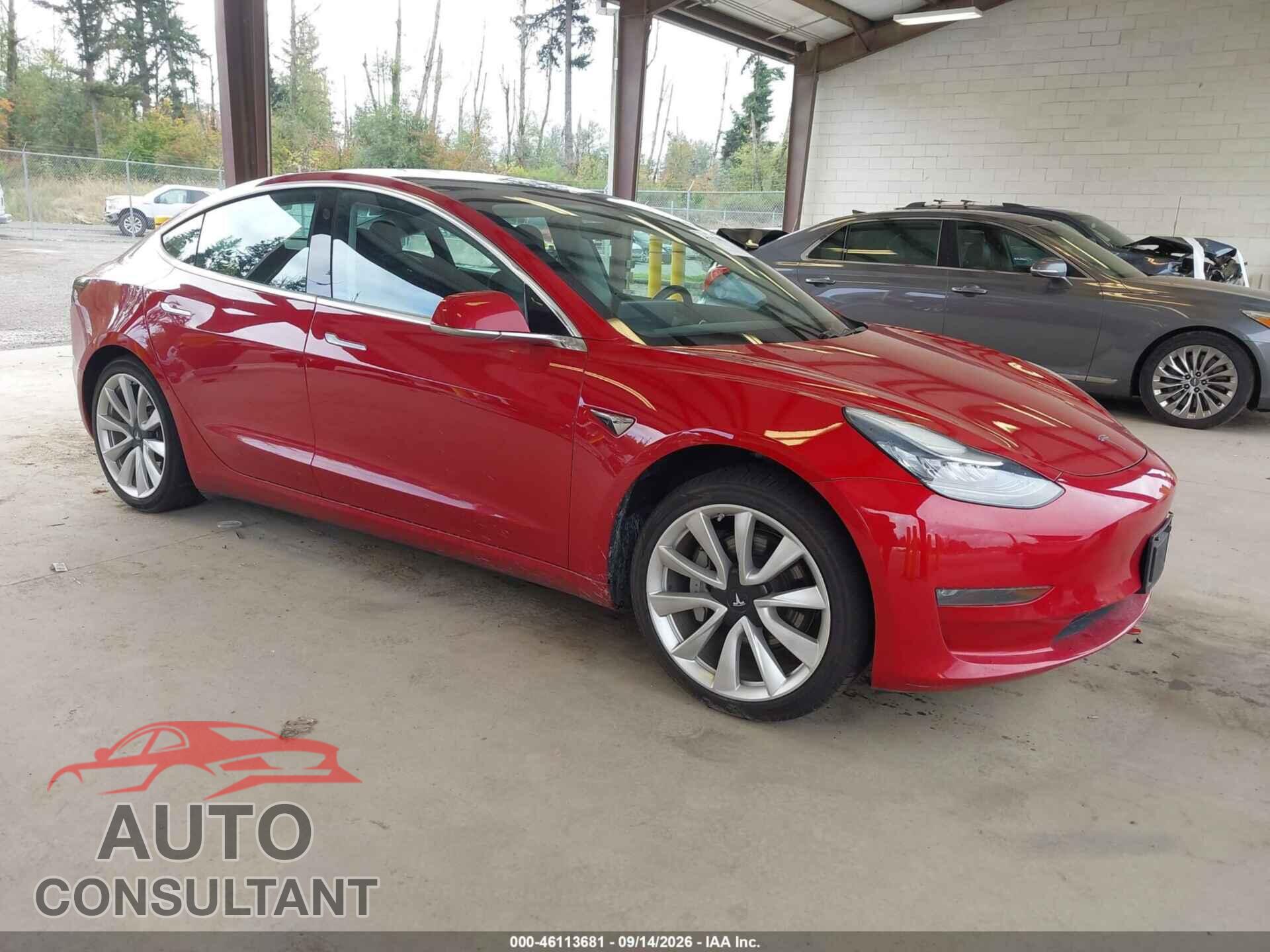TESLA MODEL 3 2019 - 5YJ3E1EB3KF389610