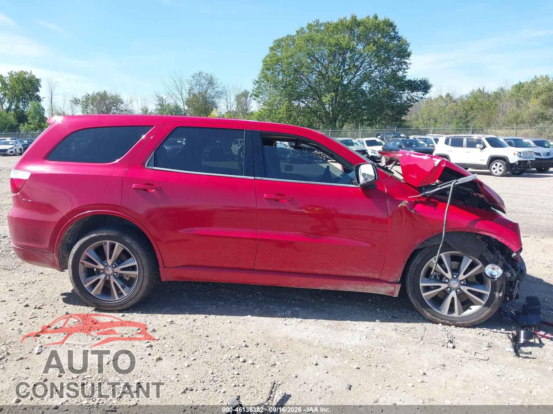 DODGE DURANGO 2013 - 1C4SDJCT6DC597183