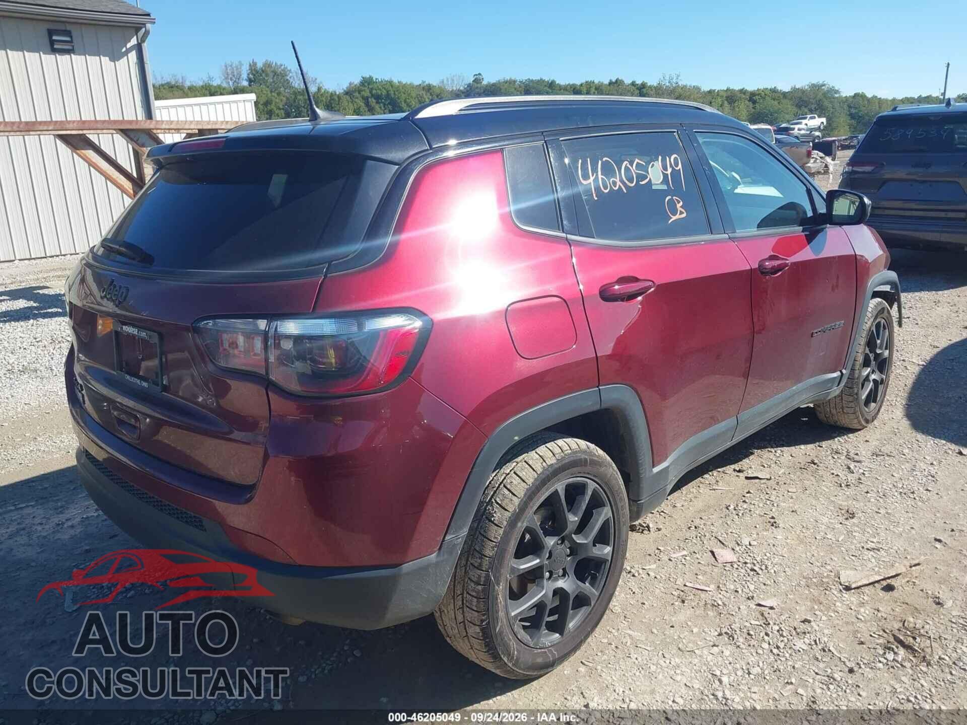 JEEP COMPASS 2022 - 3C4NJDBB6NT214672