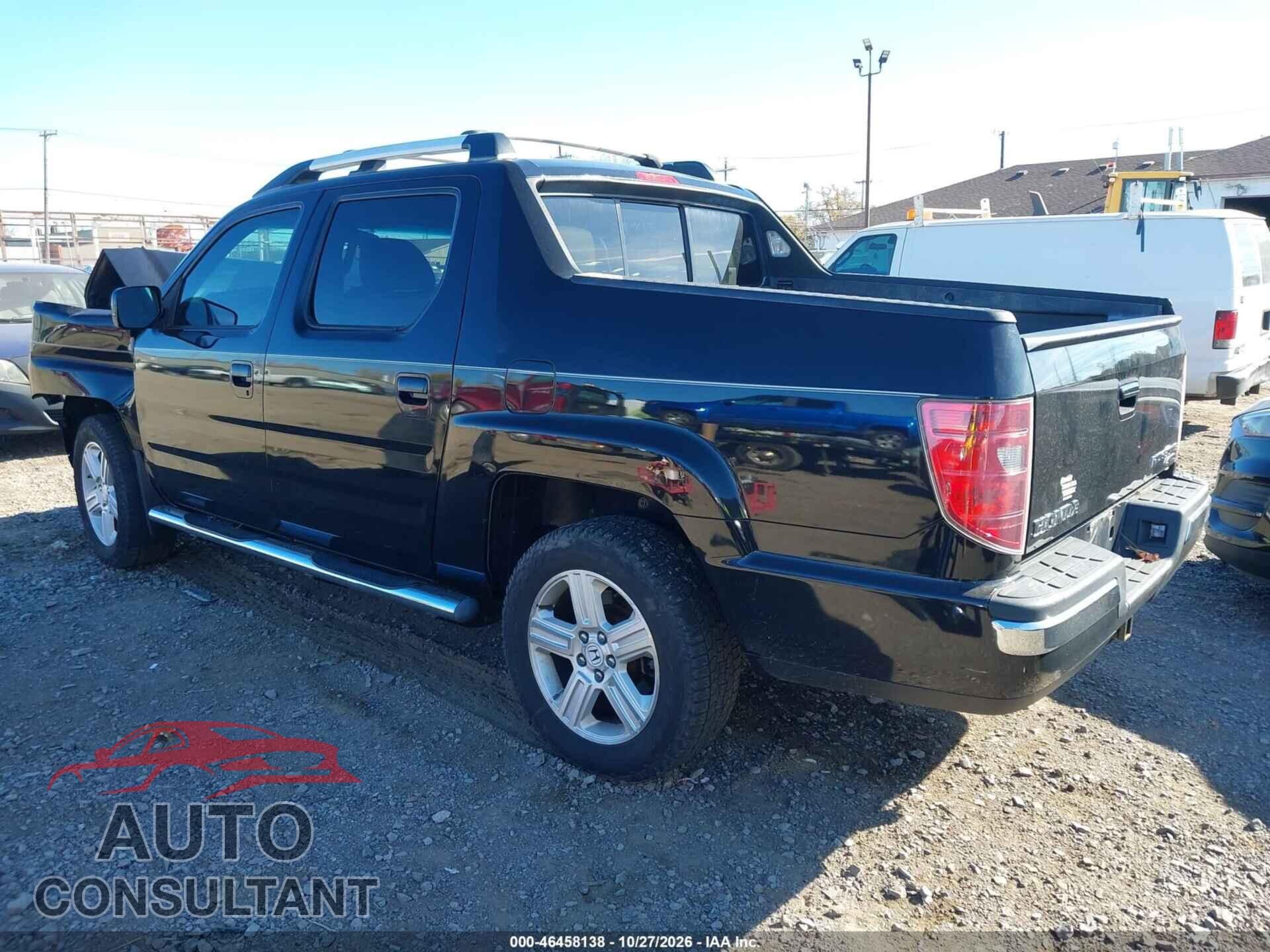 HONDA RIDGELINE 2010 - 5FPYK1F51AB013971
