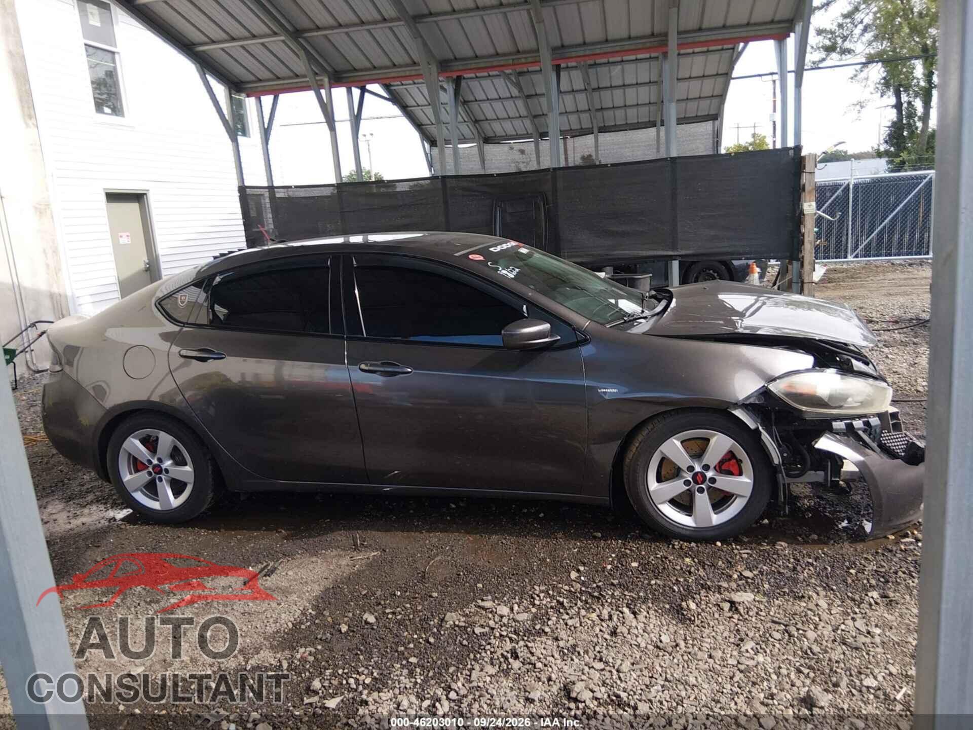 DODGE DART 2015 - 1C3CDFBB6FD158822