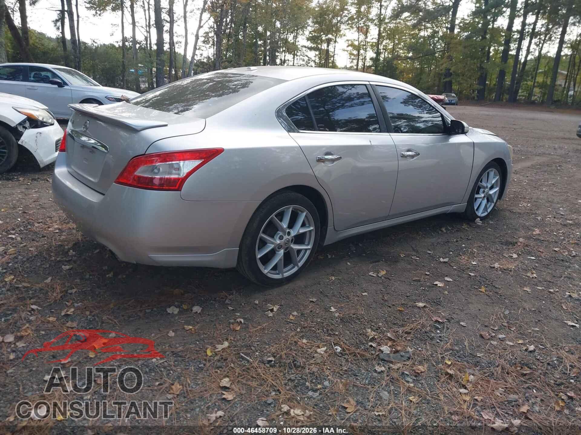 NISSAN MAXIMA 2009 - 1N4AA51E29C825807
