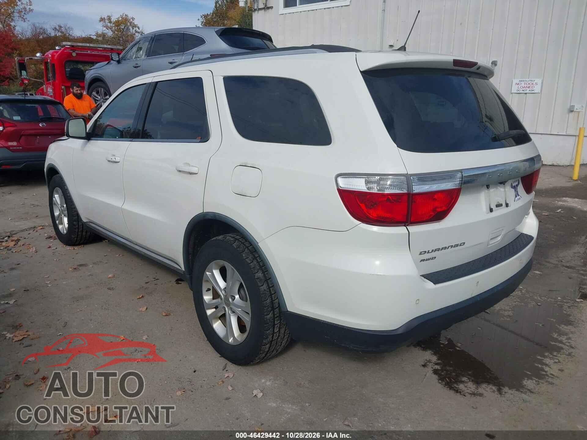 DODGE DURANGO 2012 - 1C4RDJDG0CC121204