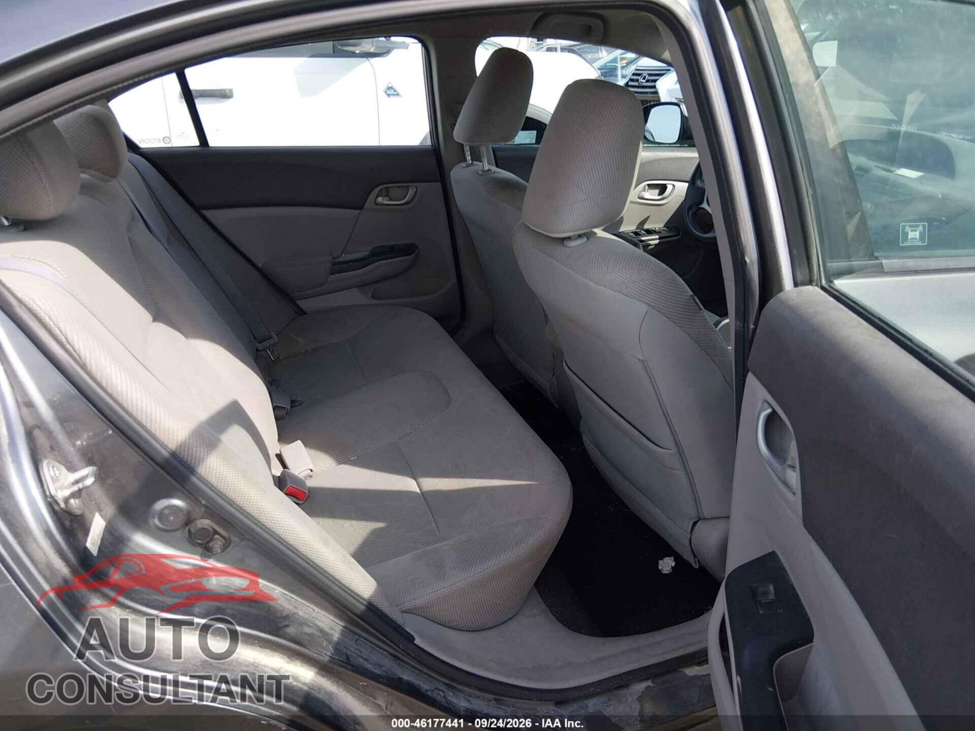 HONDA CIVIC 2012 - 2HGFB2F55CH306566