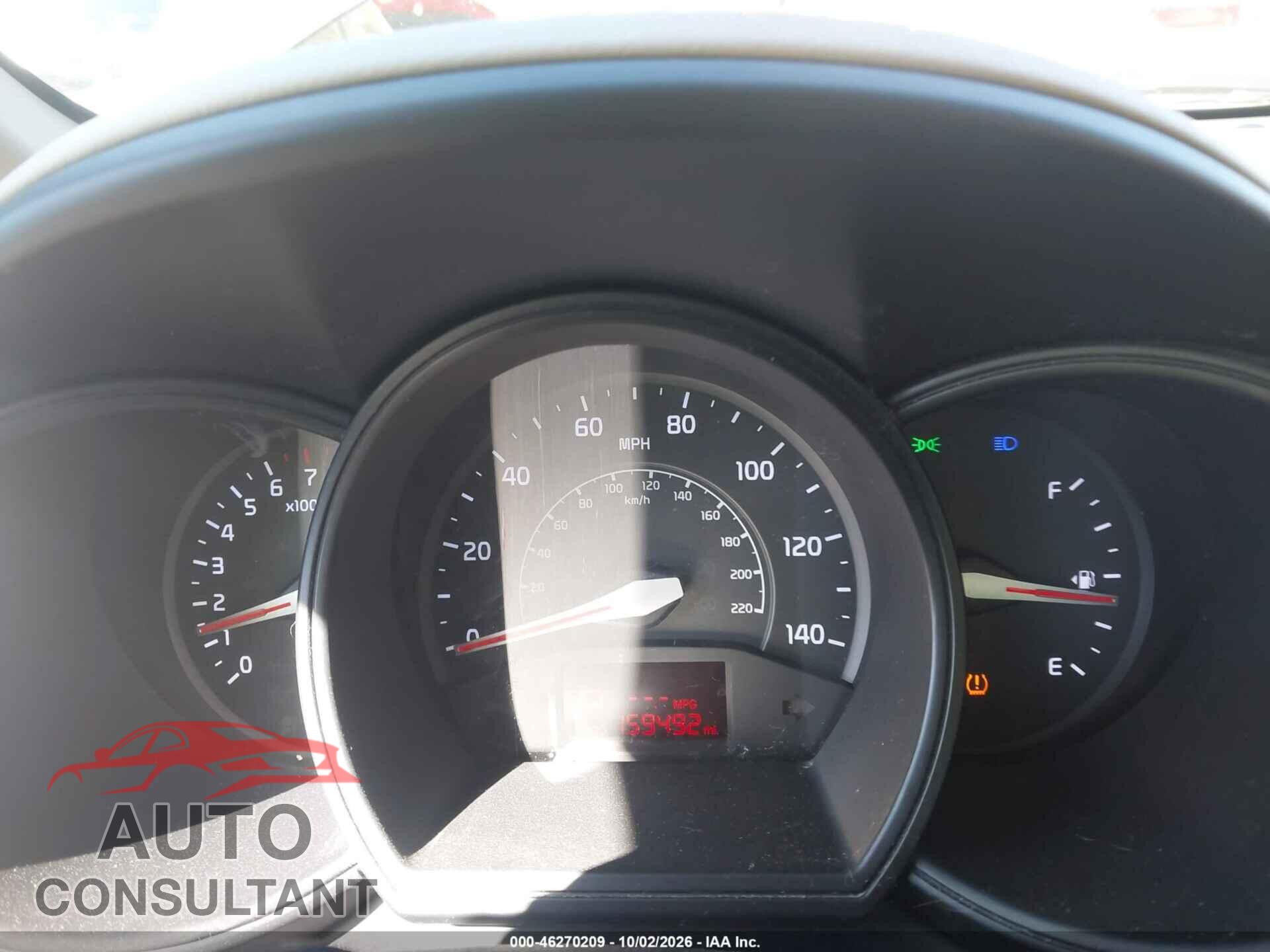 KIA RIO 2012 - KNADM4A38C6047328