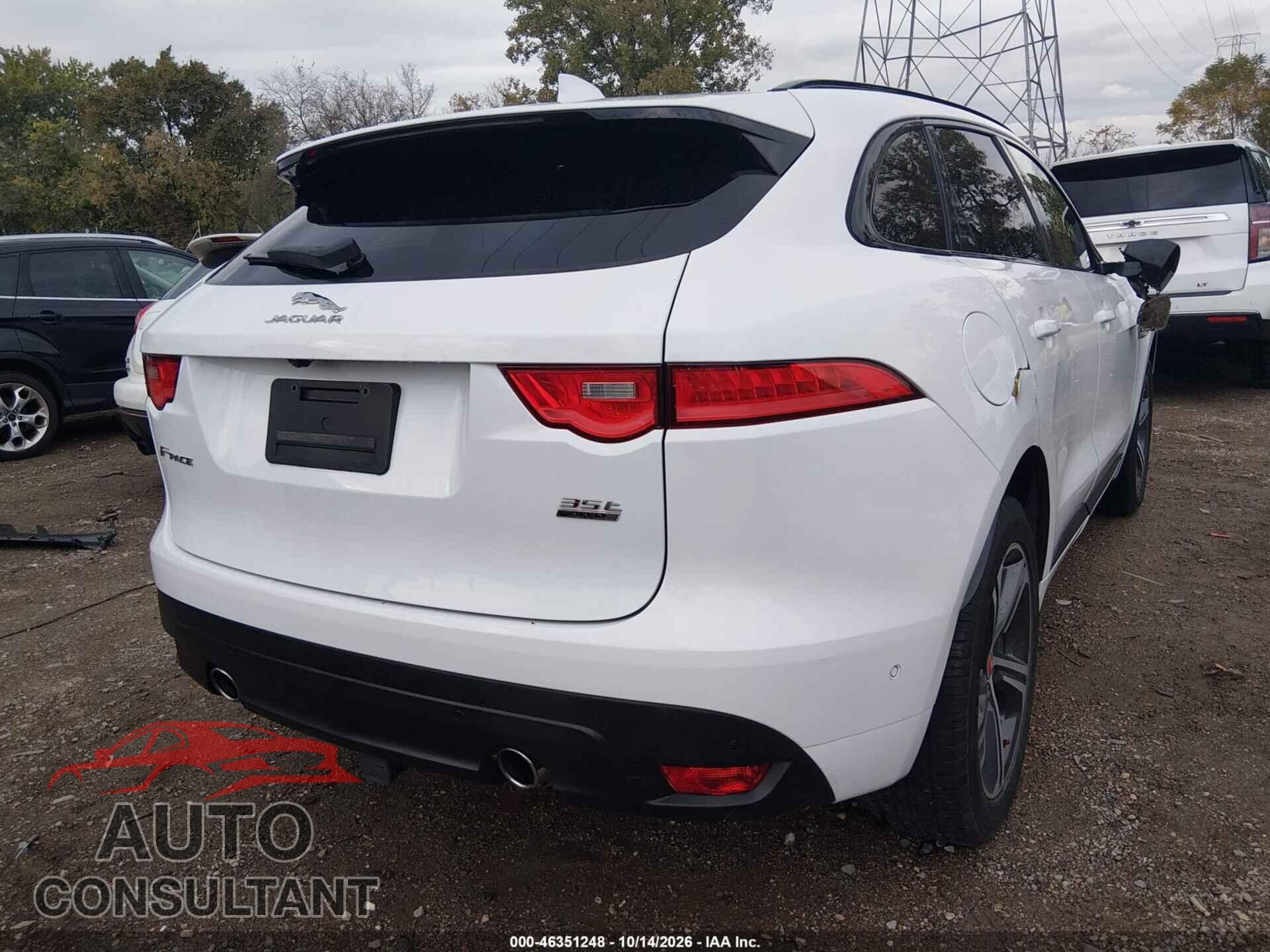 JAGUAR F-PACE 2017 - SADCL2BV7HA897675