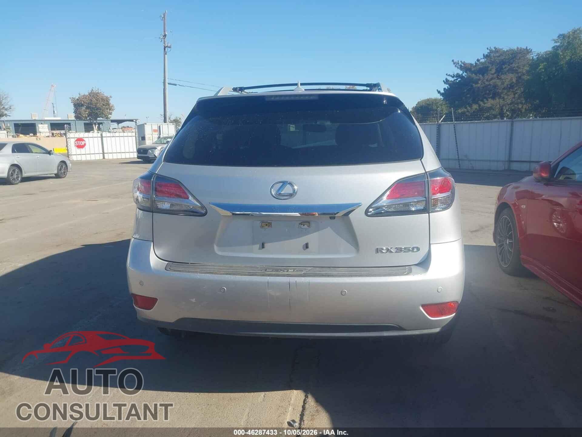 LEXUS RX 350 2013 - 2T2ZK1BA6DC105470