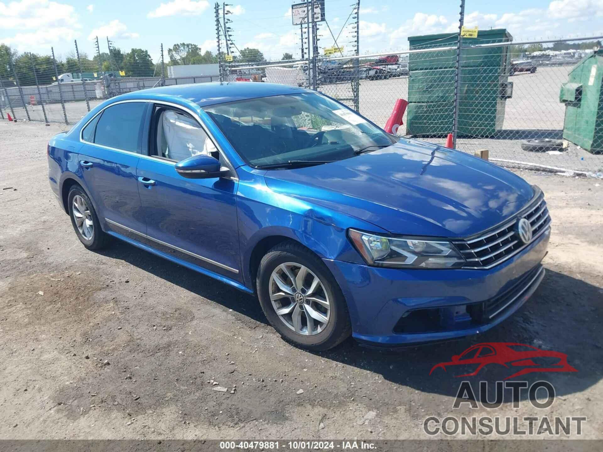 VOLKSWAGEN PASSAT 2017 - 1VWAT7A3XHC059707