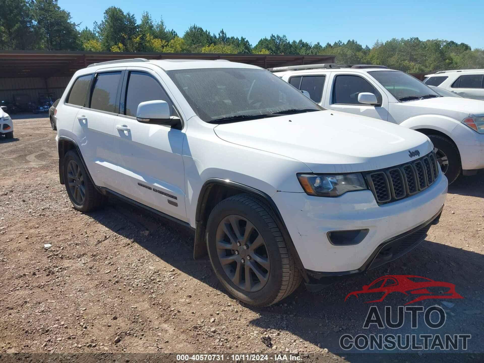JEEP GRAND CHEROKEE 2016 - 1C4RJEBG3GC476568