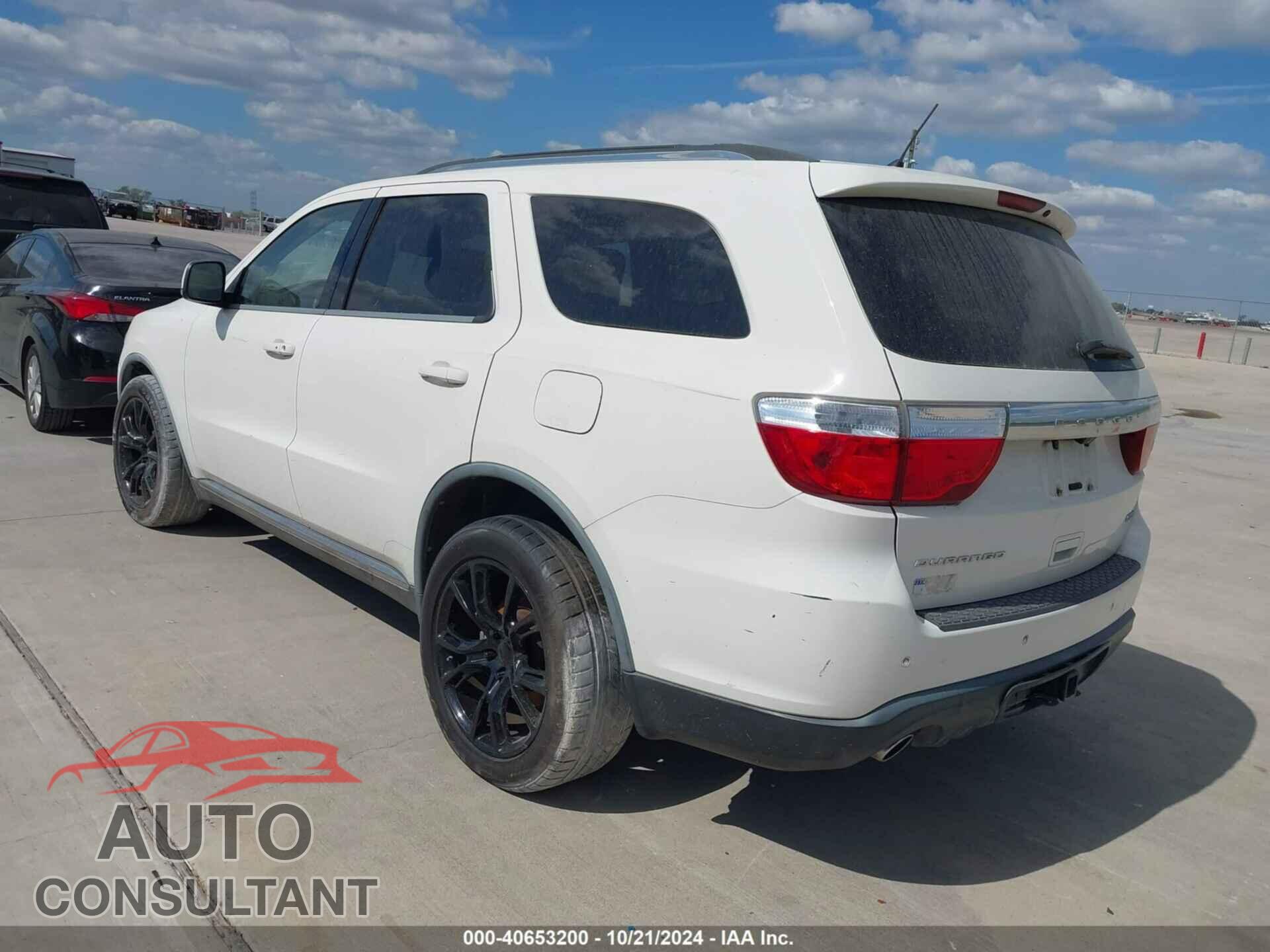 DODGE DURANGO 2011 - 1D4SD4GT2BC711420