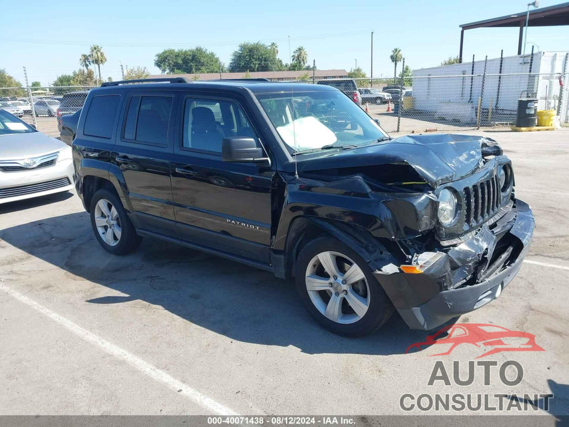 JEEP PATRIOT 2017 - 1C4NJPFA0HD209268