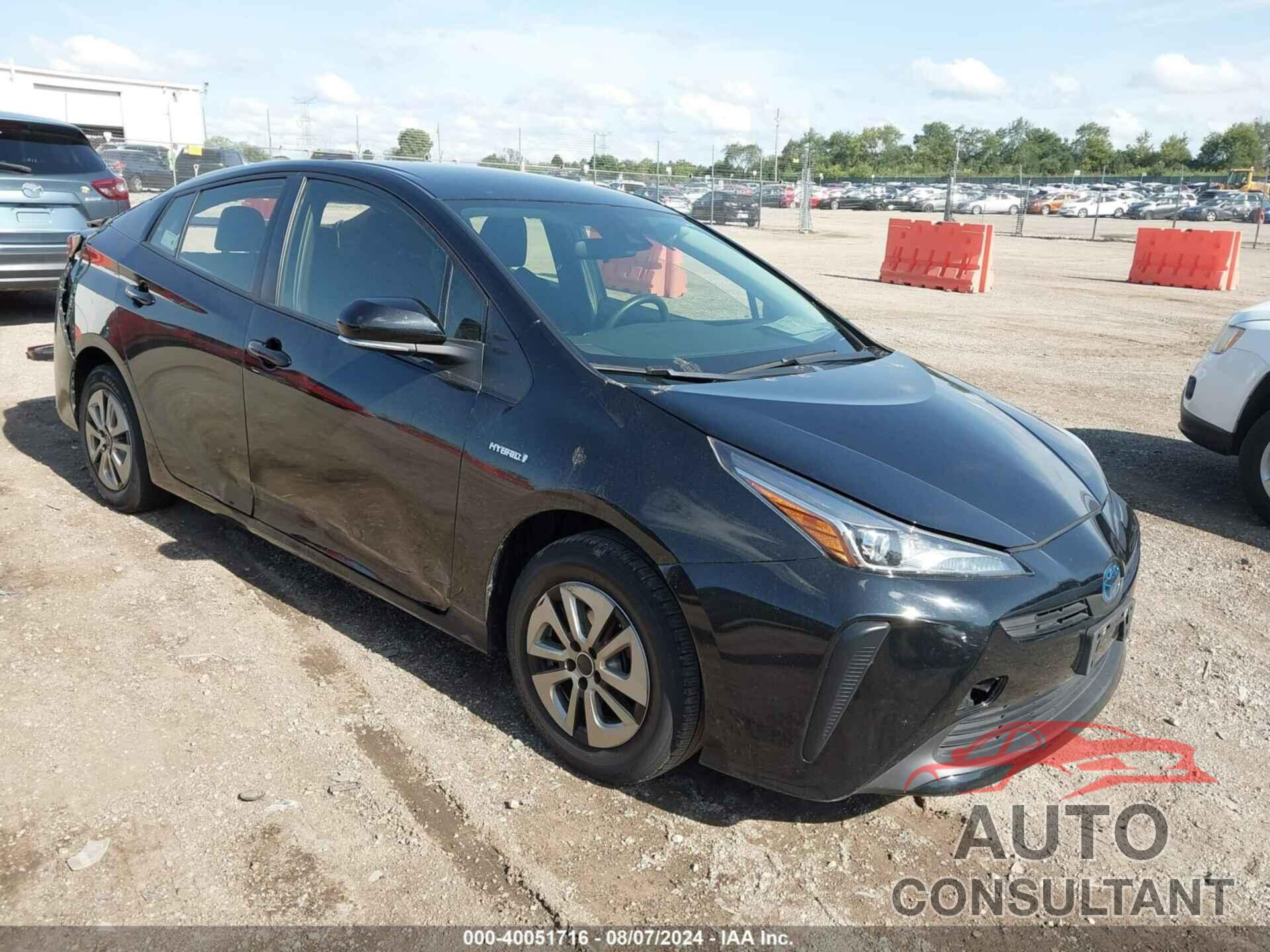 TOYOTA PRIUS 2021 - JTDKAMFUXM3140746