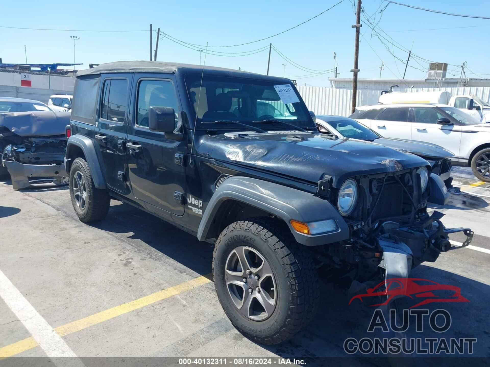 JEEP WRANGLER UNLIMITED 2018 - 1C4HJXDG5JW165461