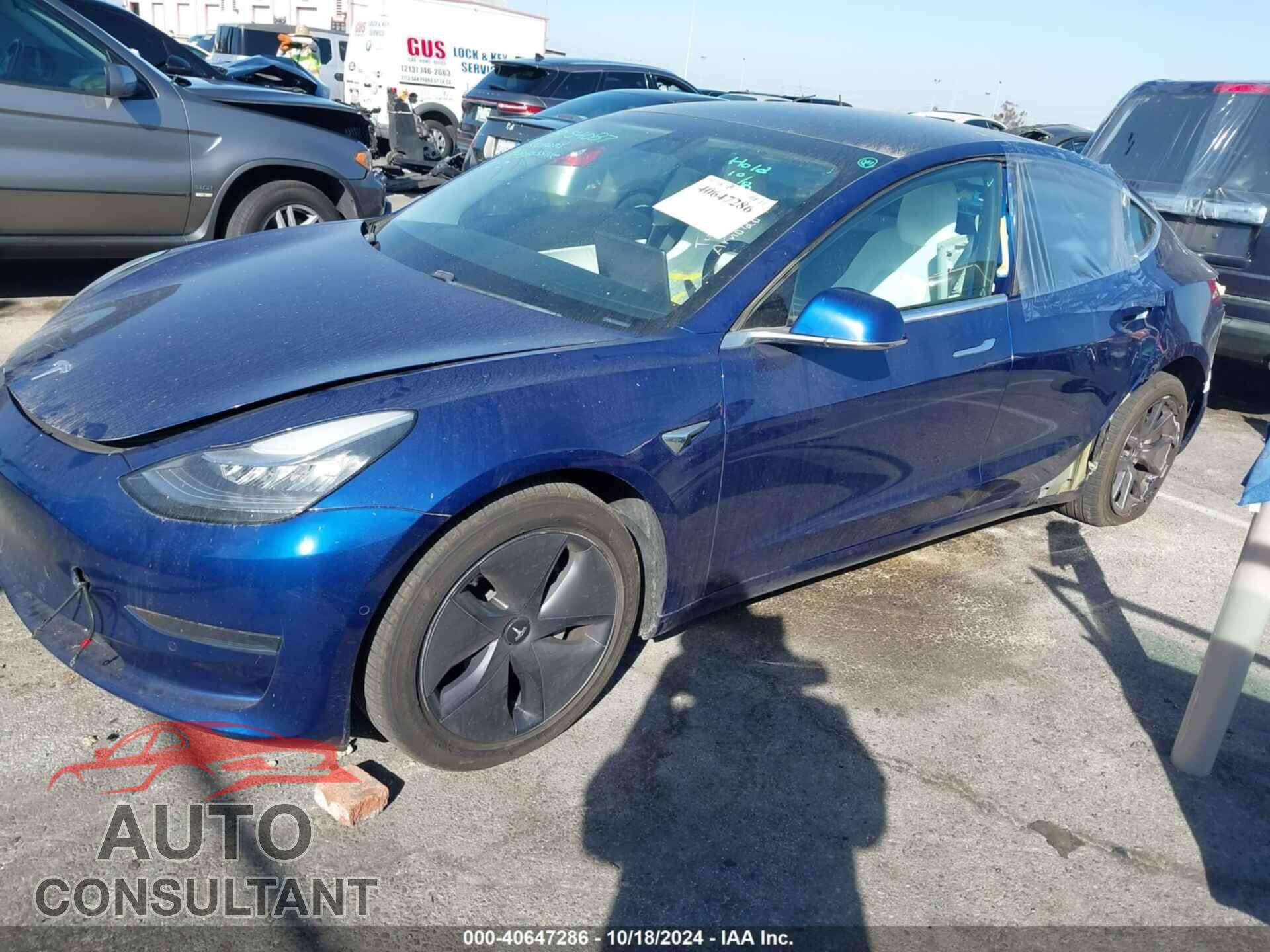 TESLA MODEL 3 2020 - 5YJ3E1EAXLF615151