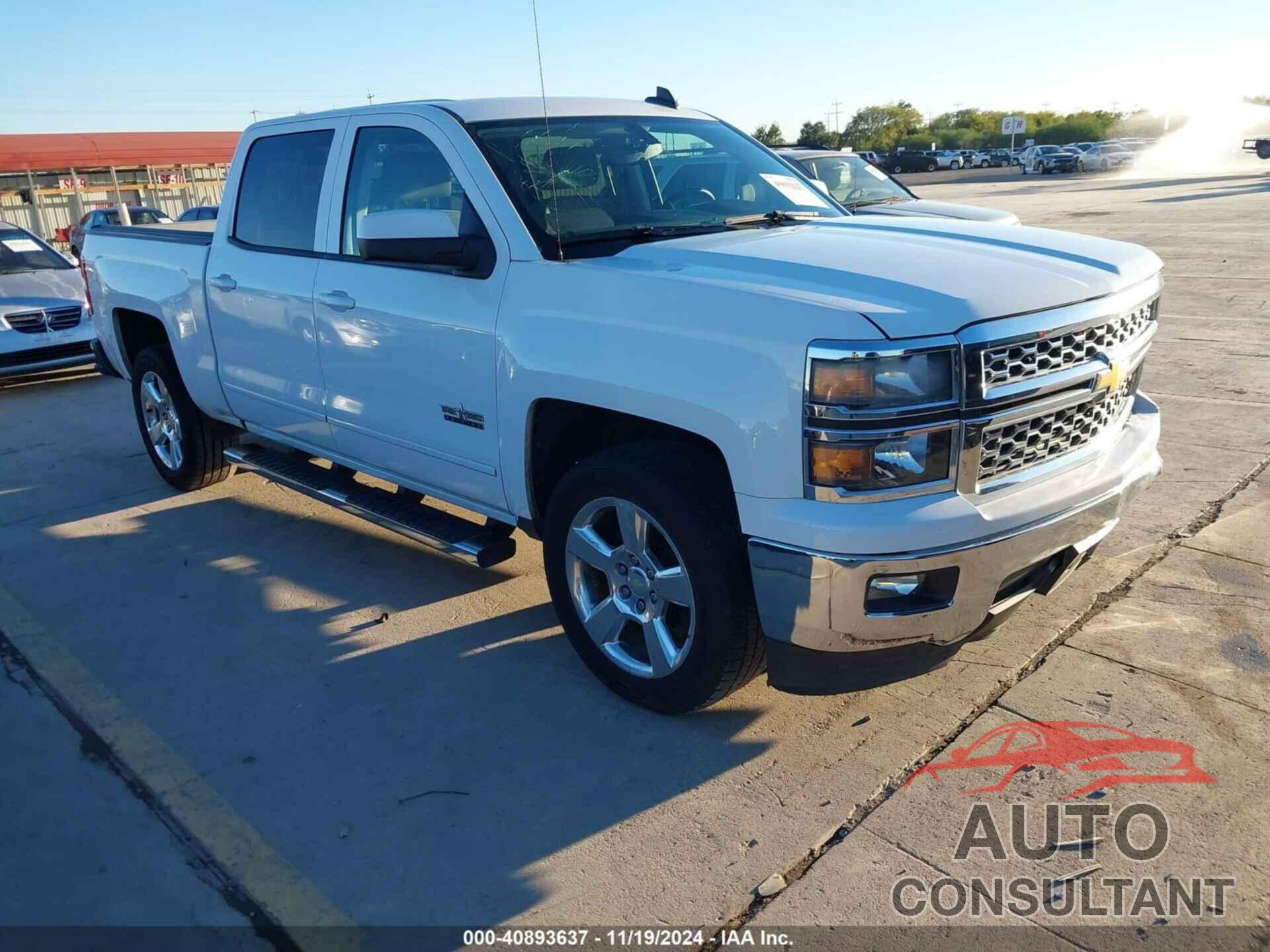 CHEVROLET SILVERADO 1500 2015 - 3GCPCRECXFG384581