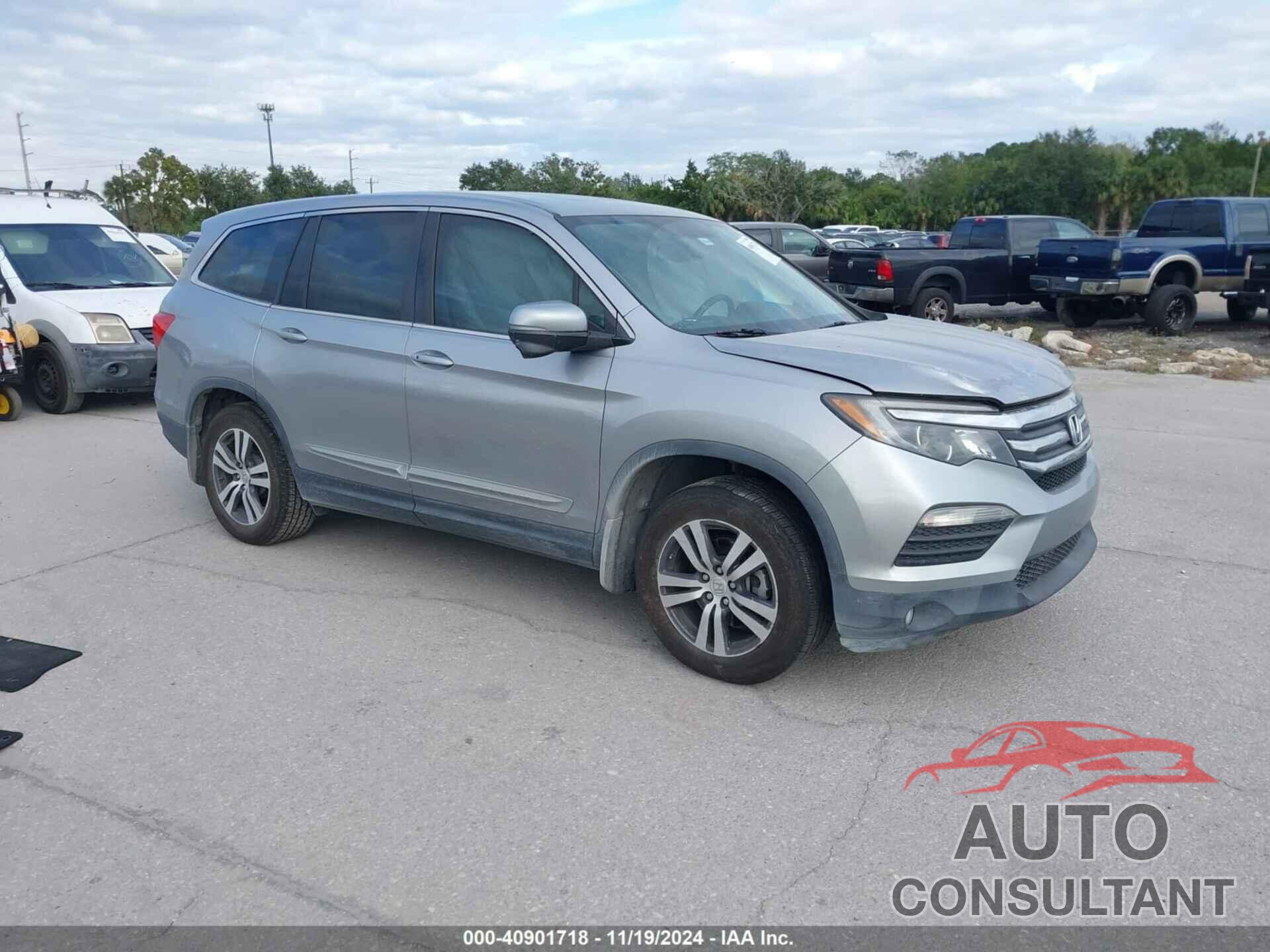 HONDA PILOT 2017 - 5FNYF5H55HB008364