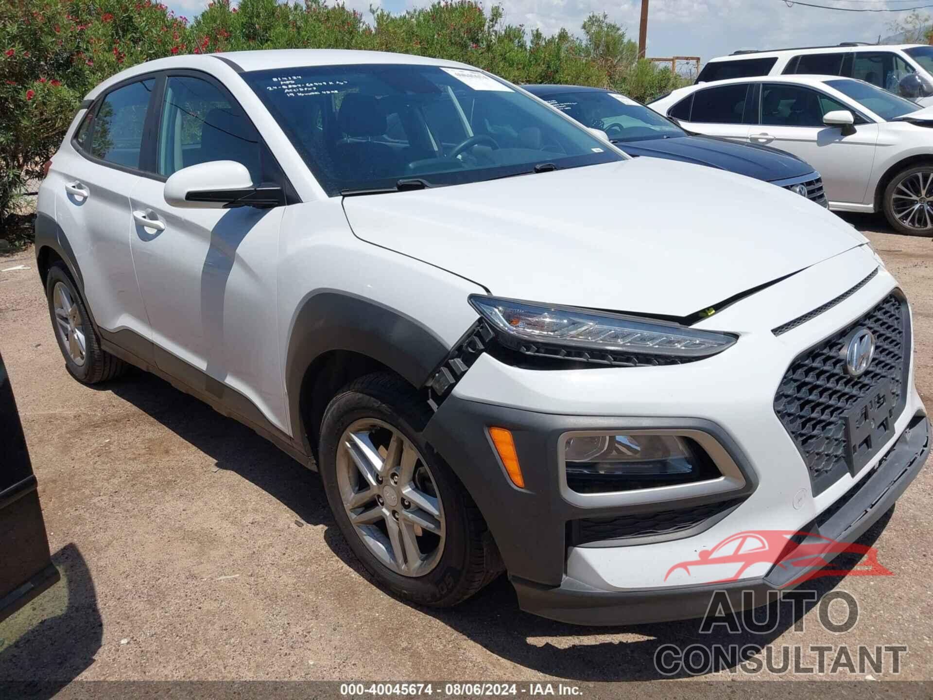 HYUNDAI KONA 2019 - KM8K12AA2KU202077