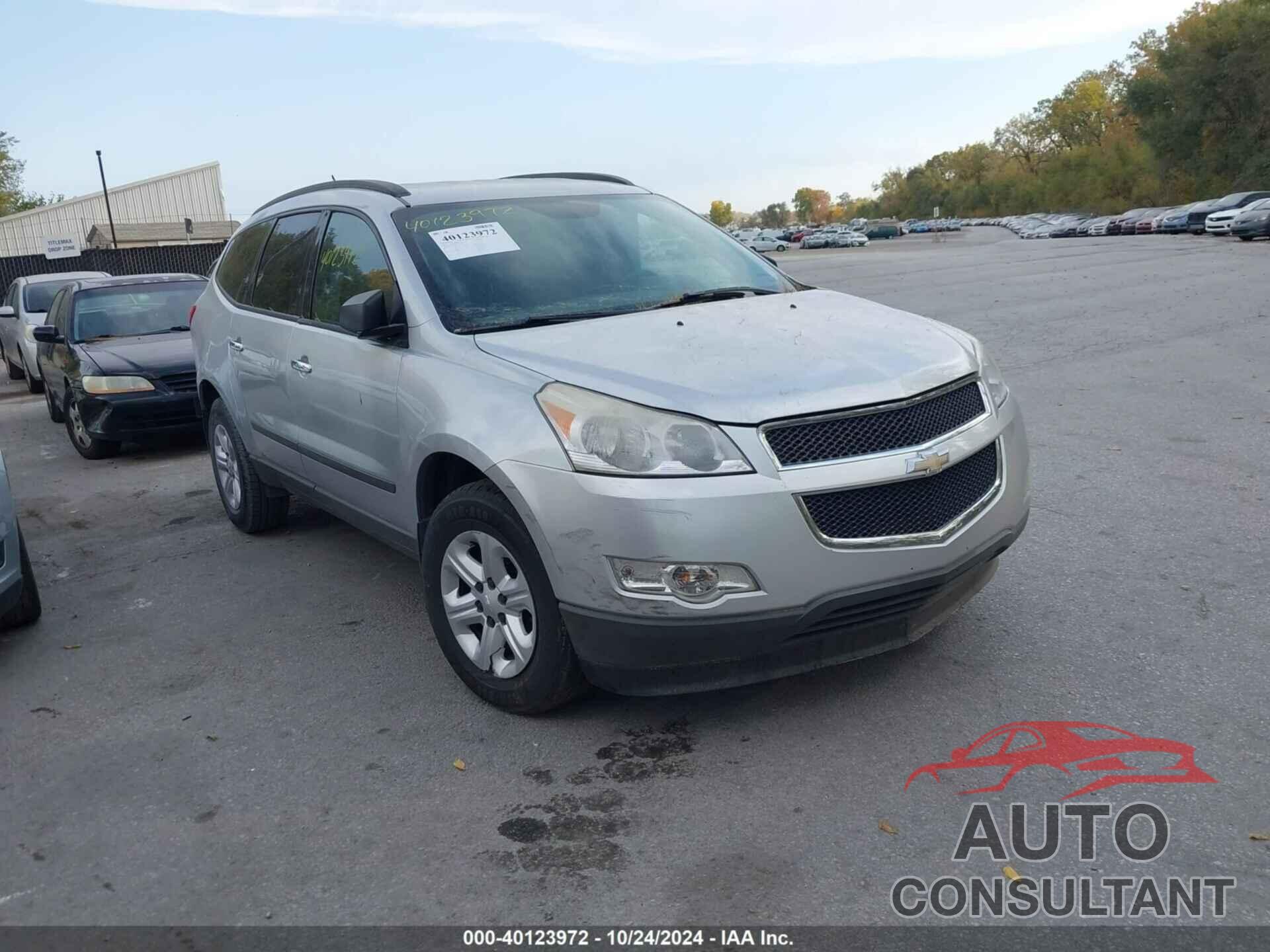 CHEVROLET TRAVERSE 2012 - 1GNKRFED7CJ227348