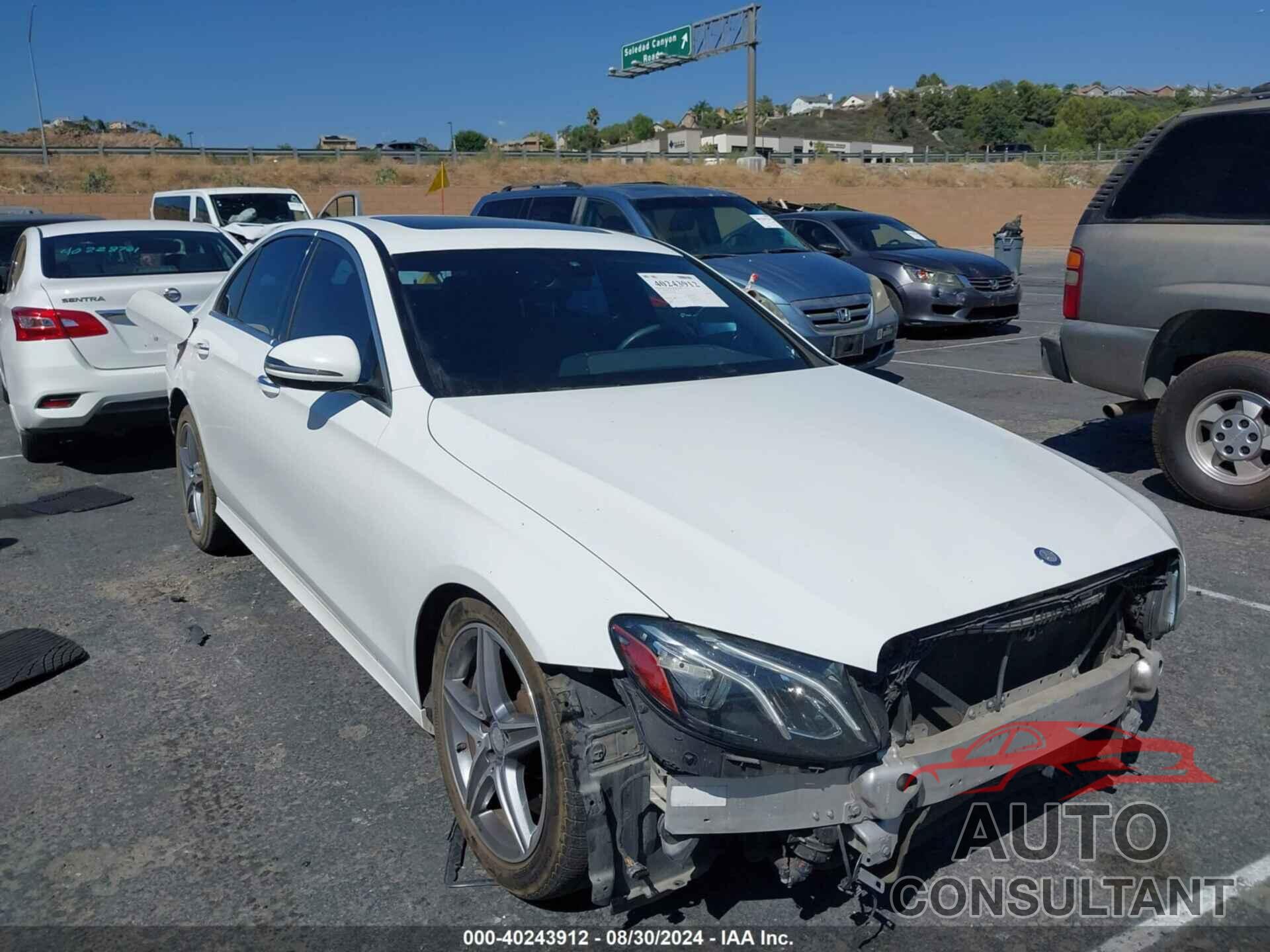 MERCEDES-BENZ E 300 2017 - WDDZF4JB2HA062220