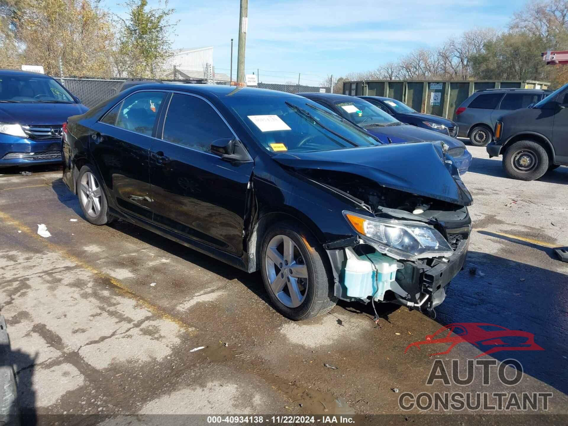TOYOTA CAMRY 2012 - 4T1BF1FK1CU193466