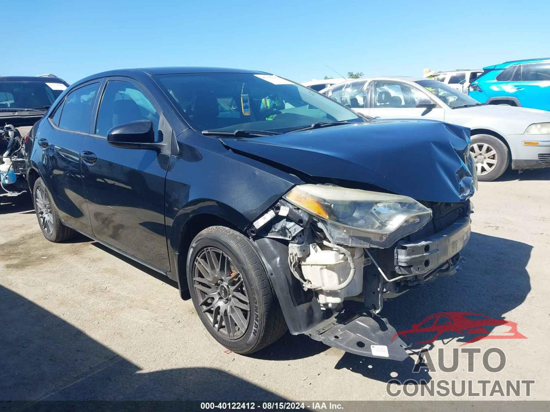 TOYOTA COROLLA 2016 - 2T1BURHE2GC733734