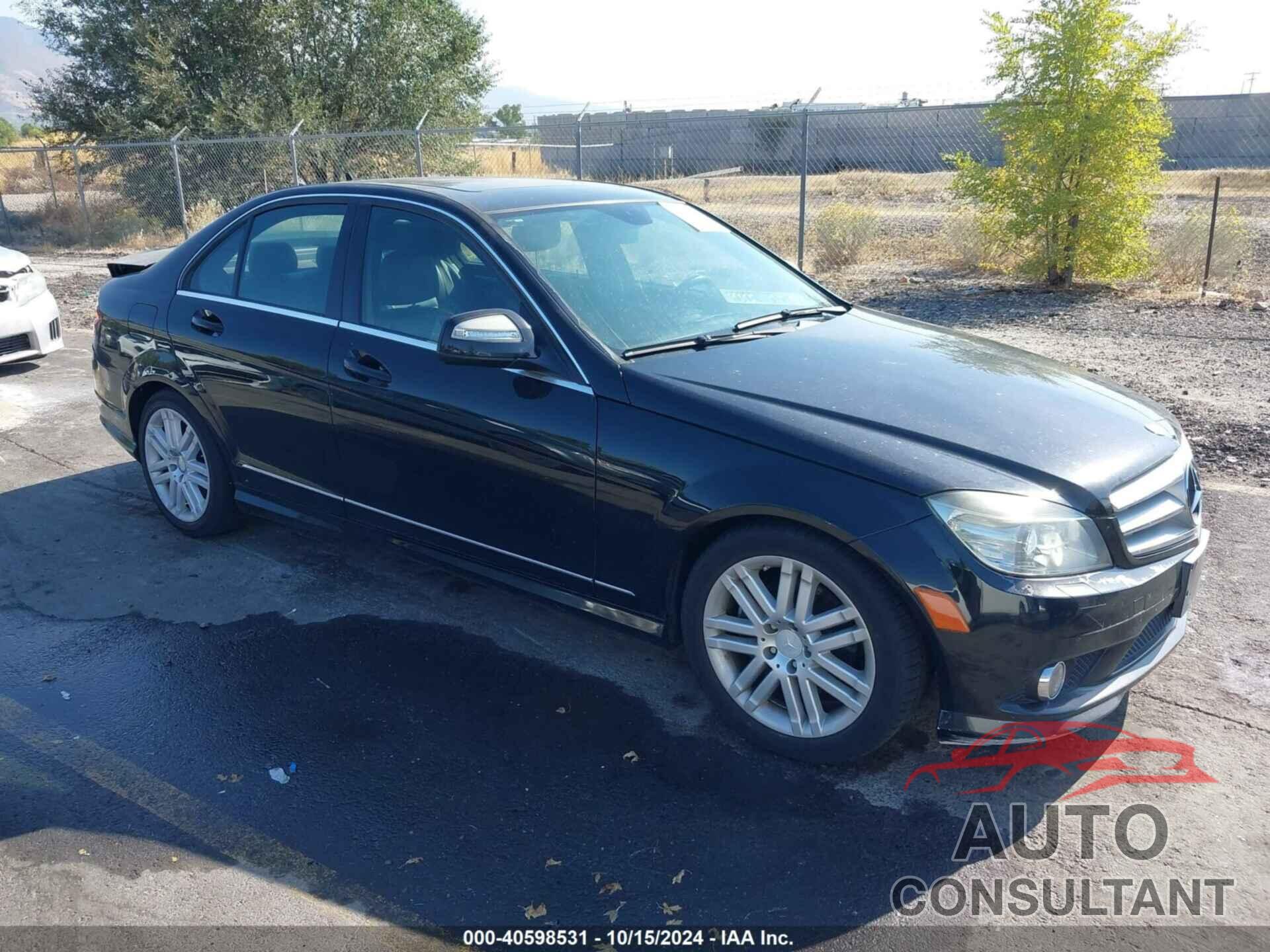 MERCEDES-BENZ C 300 2009 - WDDGF54X59R048433