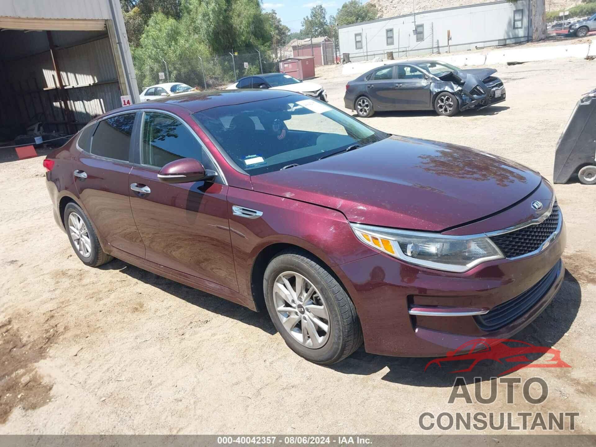 KIA OPTIMA 2016 - 5XXGT4L30GG088284